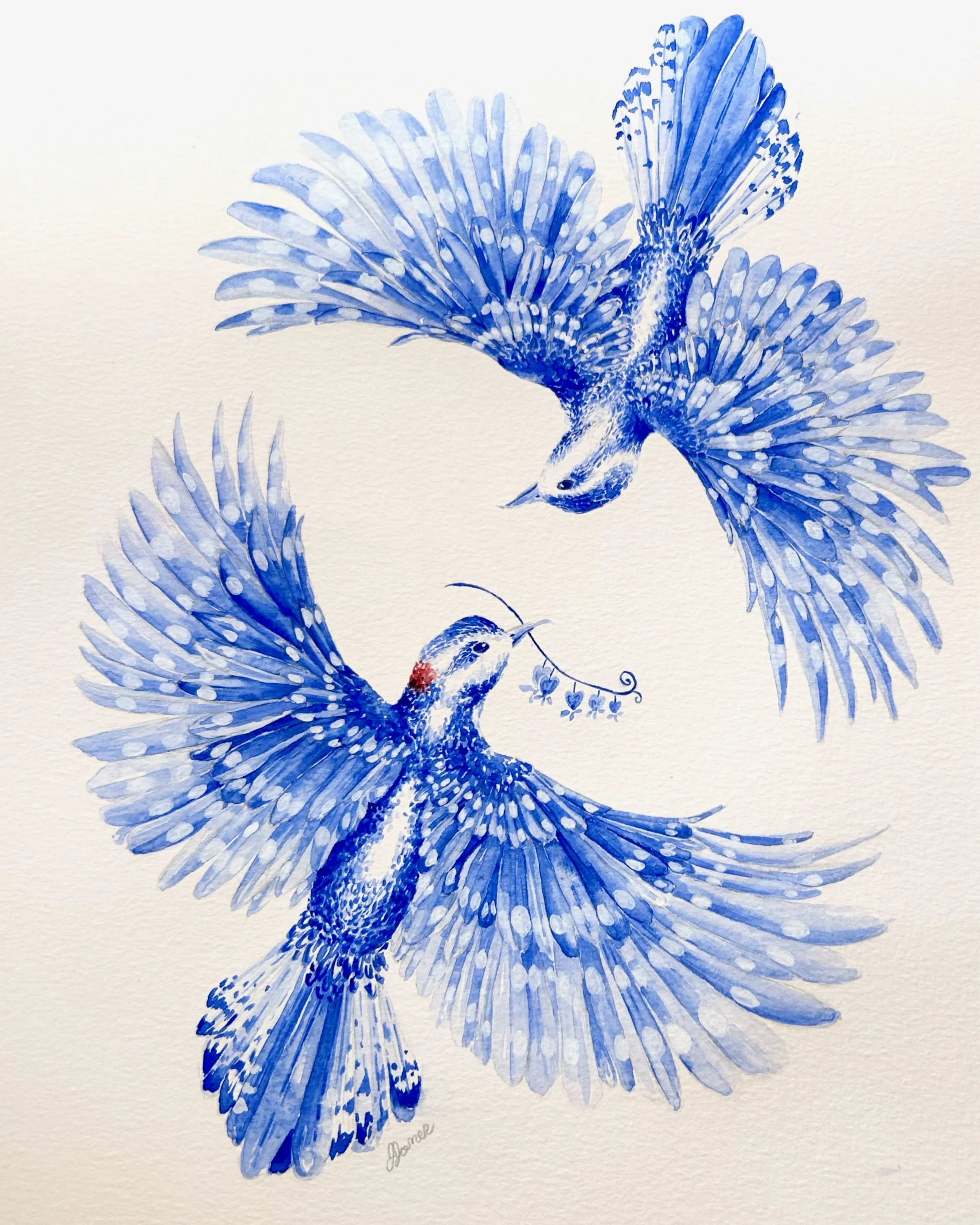 First Dance 
Watercolor 
2025