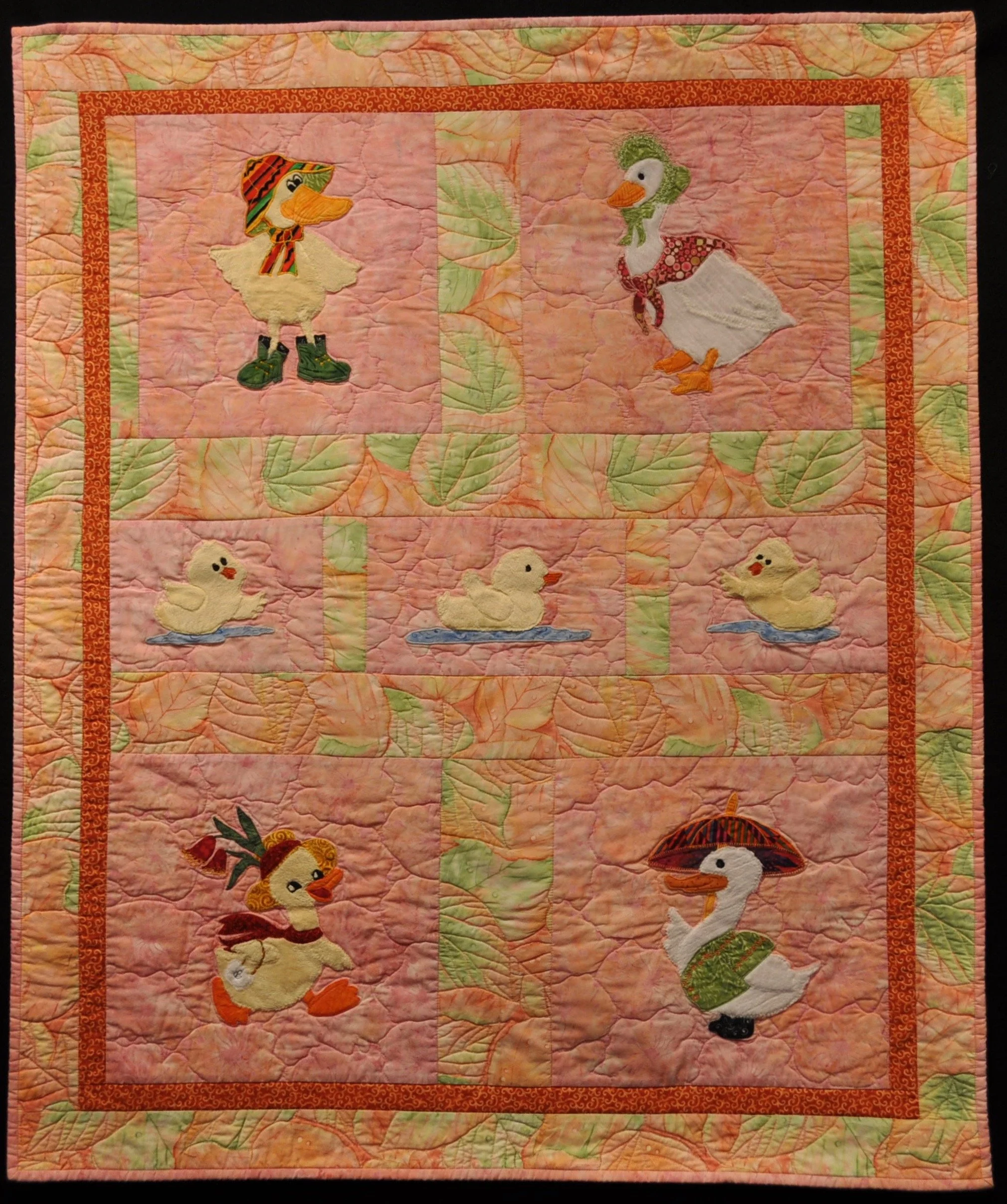 Momma and Baby Ducks