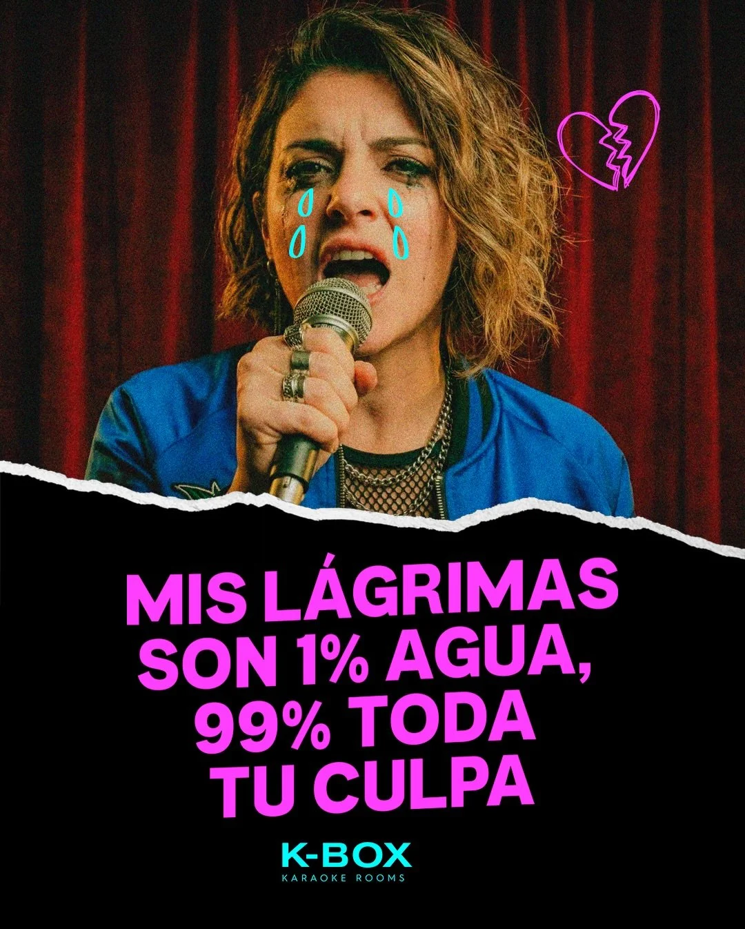 En K-Box tentemos 8 salas tem&aacute;ticas privadas en las que podr&aacute;s demostrar tu talento, tomar el escenario como si fuera tuyo porque lo que pasa en el karaoke se queda en el karaoke 🎤 

&iquest;Est&aacute;n listos? 🔥