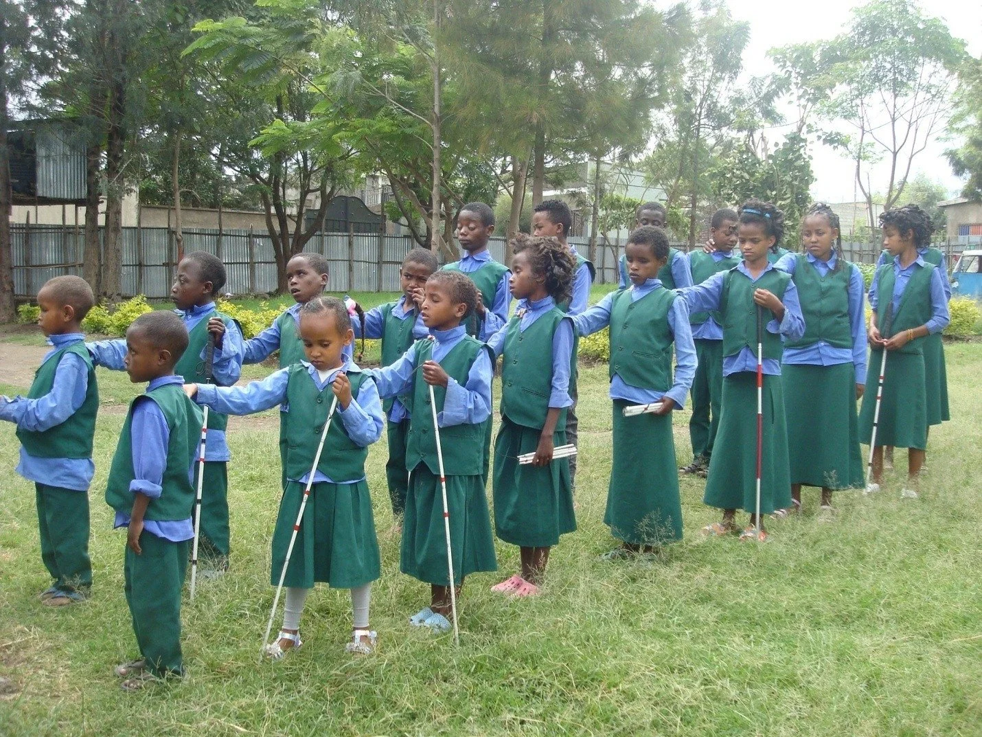 Provide Clean Clothes to 10 Children for a year