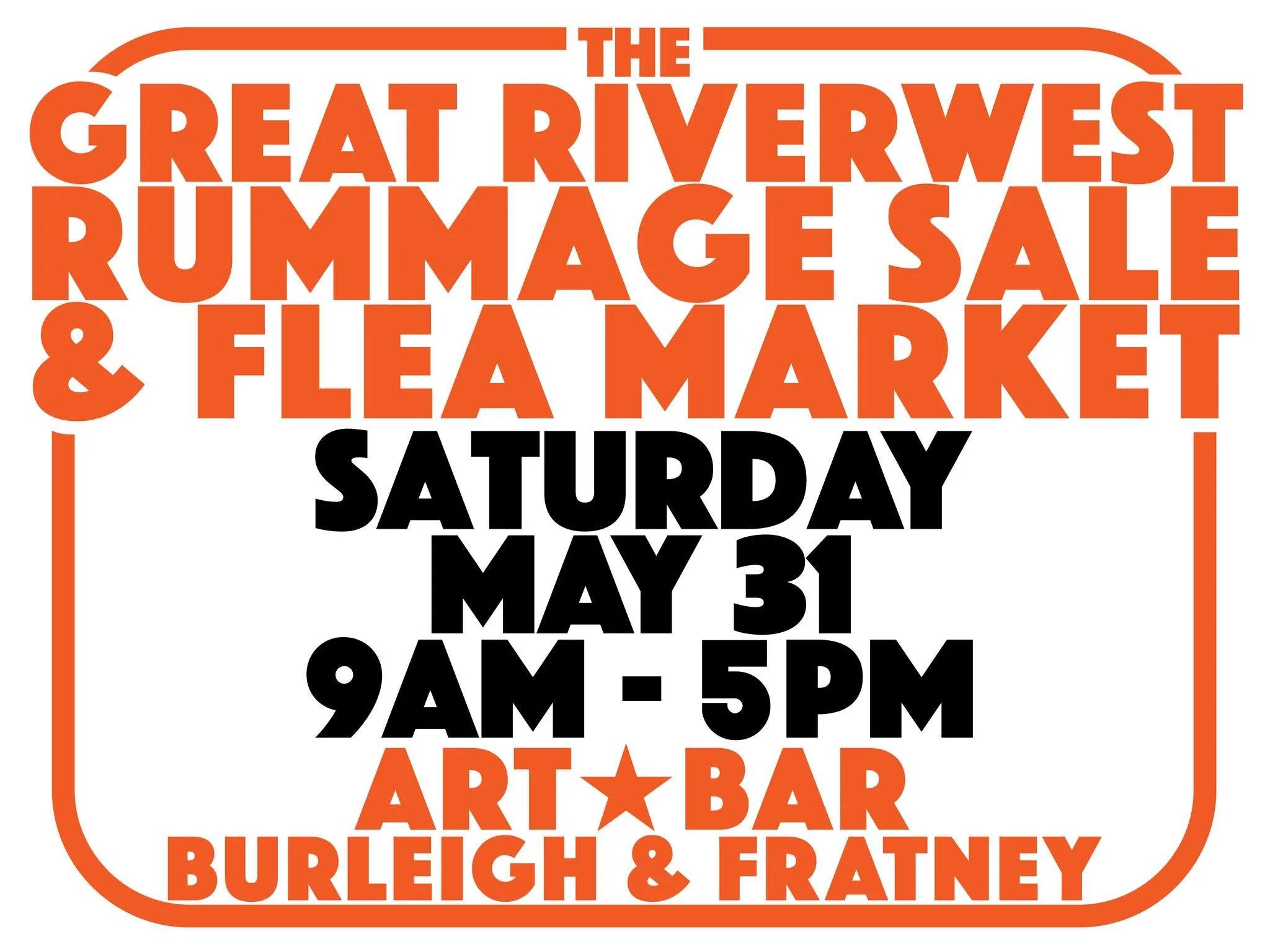 The Great River West Rummage Sale