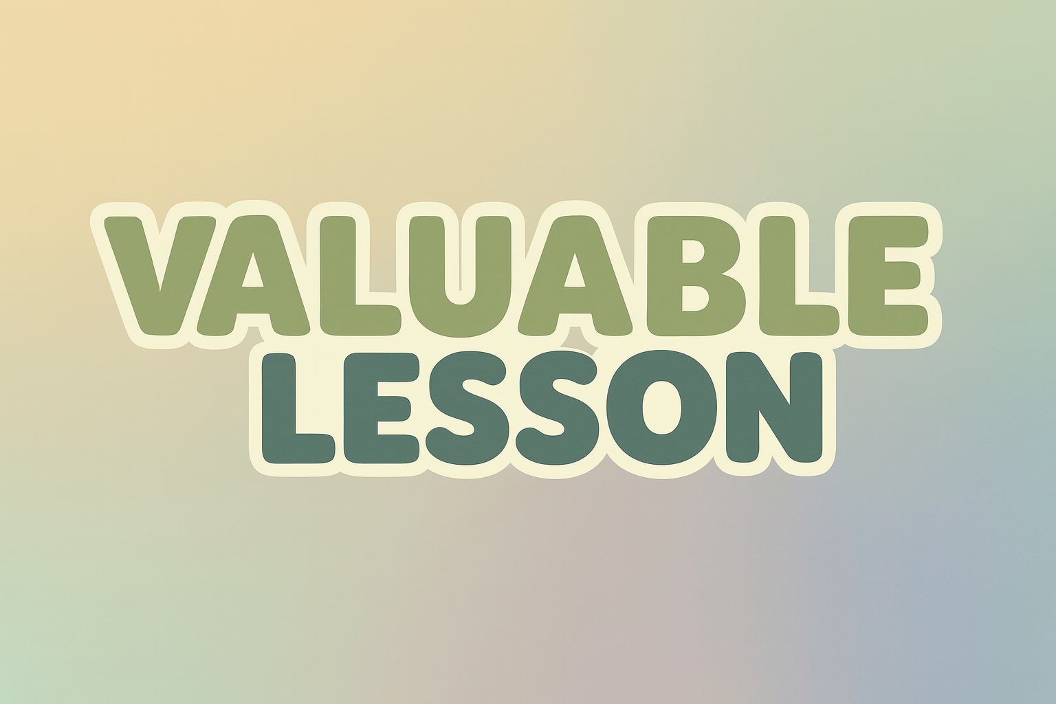 Valuable Lesson Program - Price will vary based on institution or individual purchase