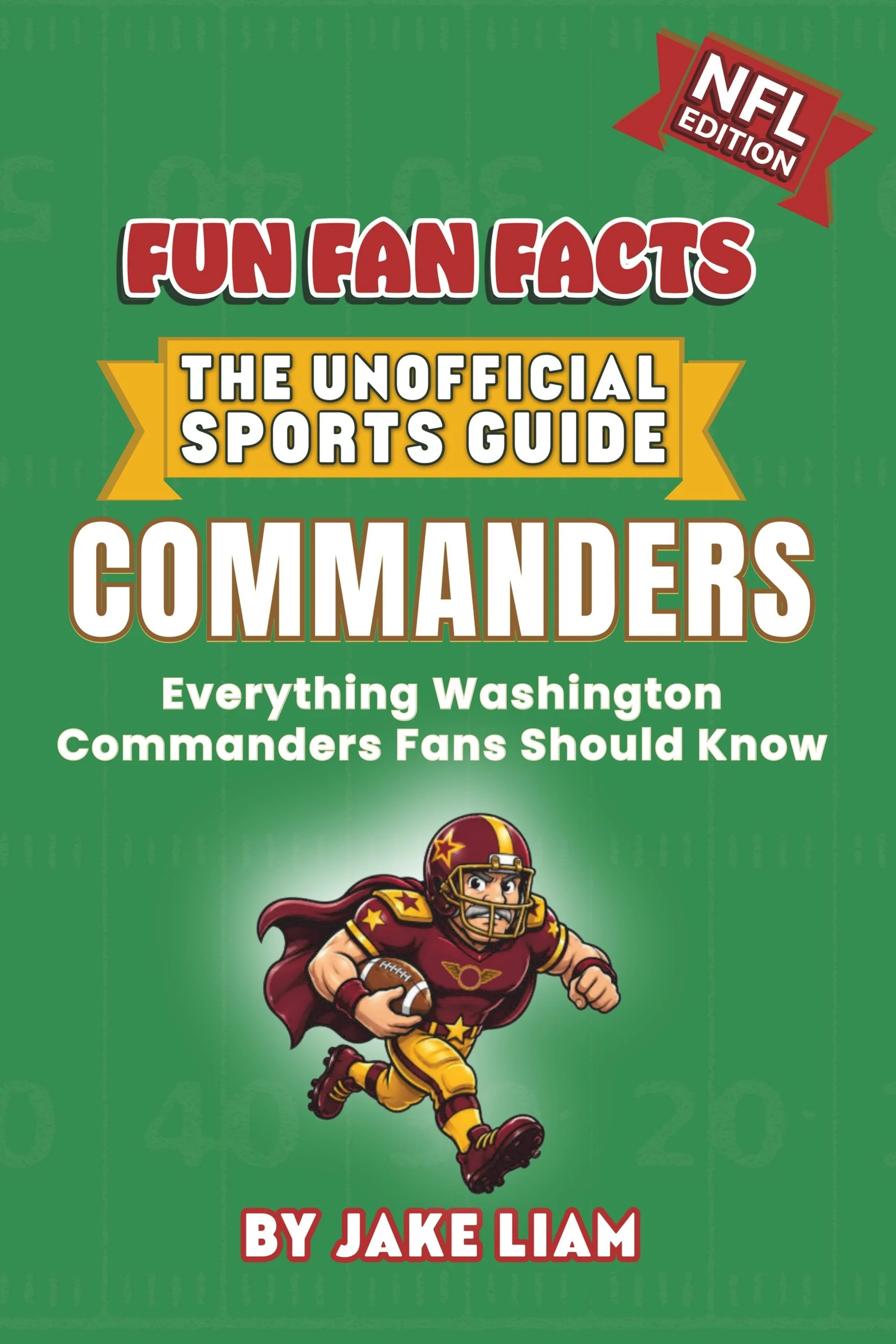 Washington Commanders NFL Football Book for Kids