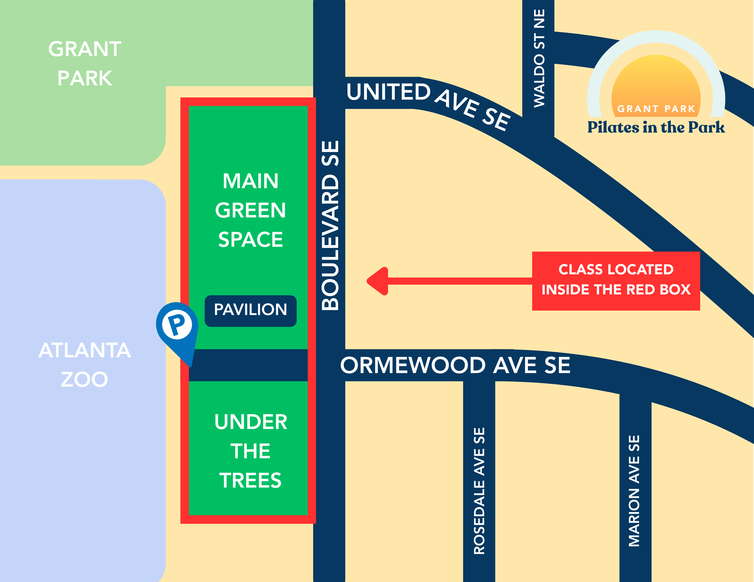 Class Location Graphic