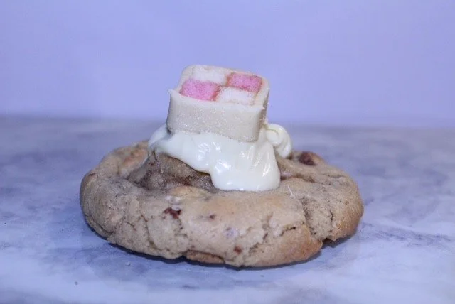 Battenberg Stuffed Cookie