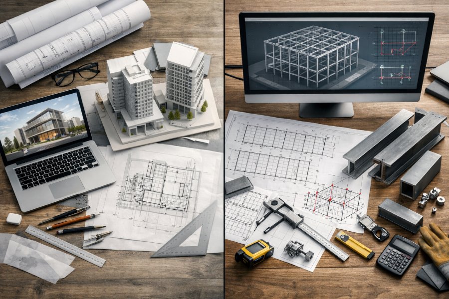 Structural Engineer vs Architect