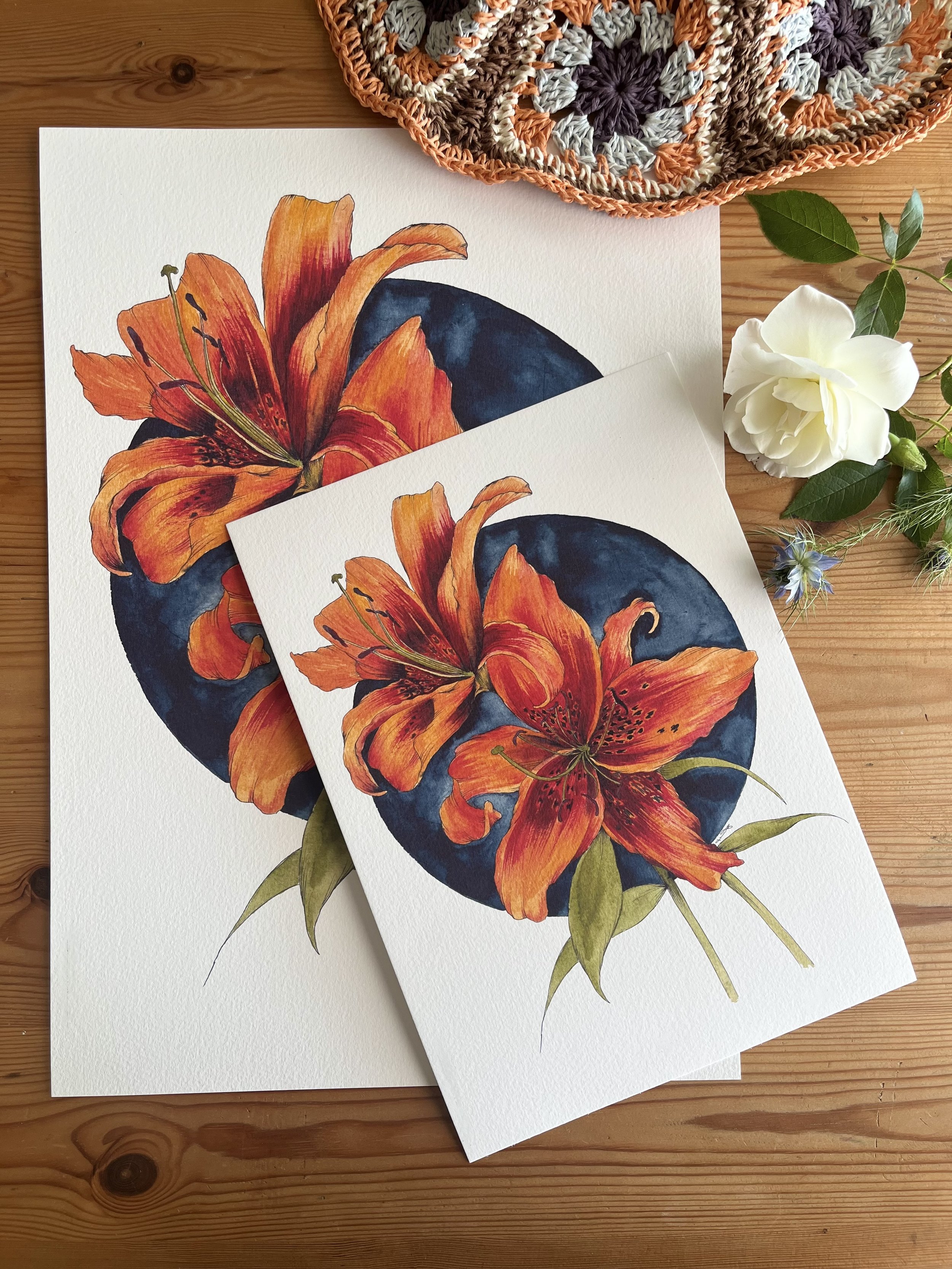 Fine Art Print - Stargazer Lily