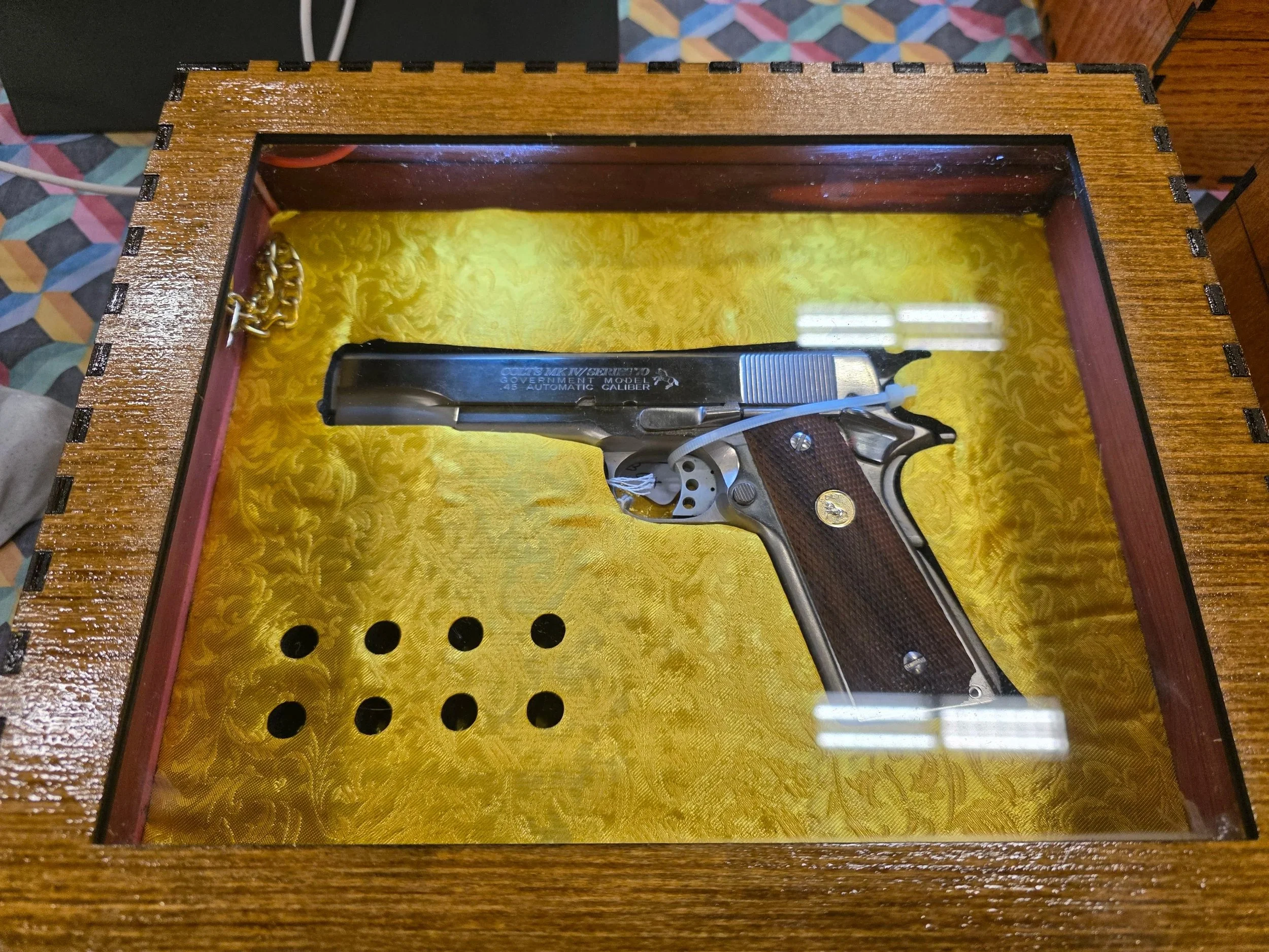 Glass Lid Display Box