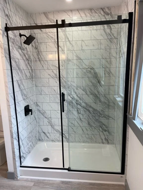 Shower install