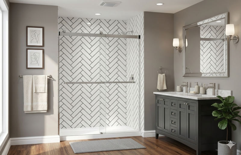Herringbone (Available in all Marble Colors)
