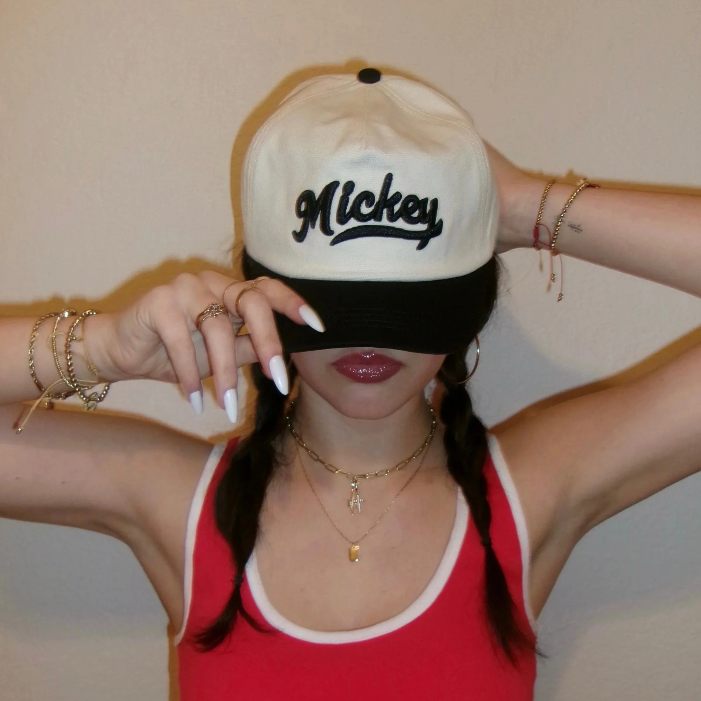 Mickey 3D Embroidered Cap