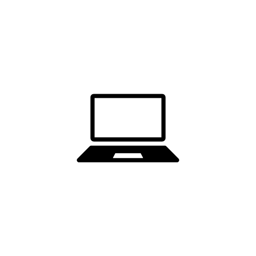 Icon of a laptop computer.