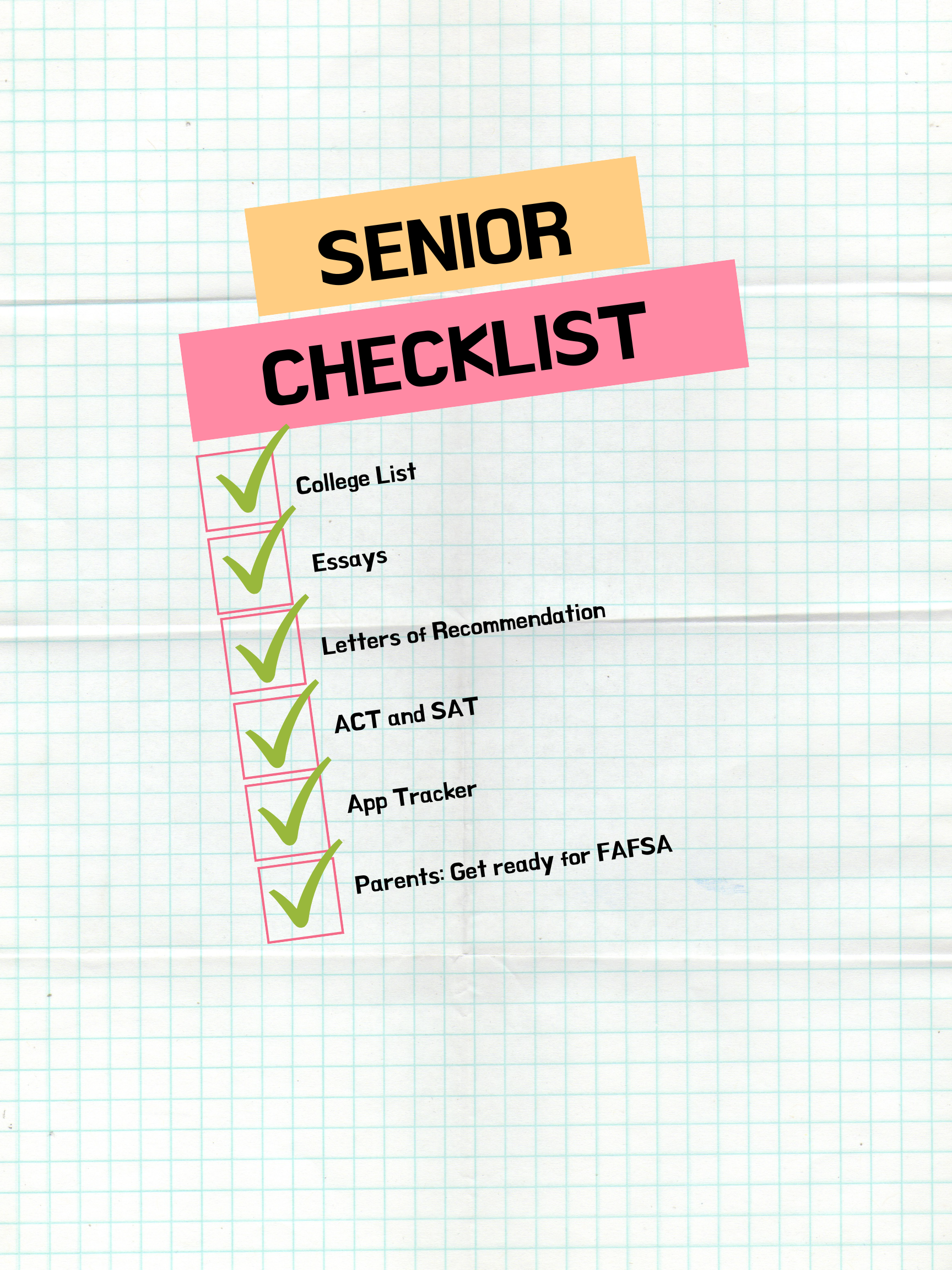 Your late summer Checklist ~What Every Senior Should Do This Month