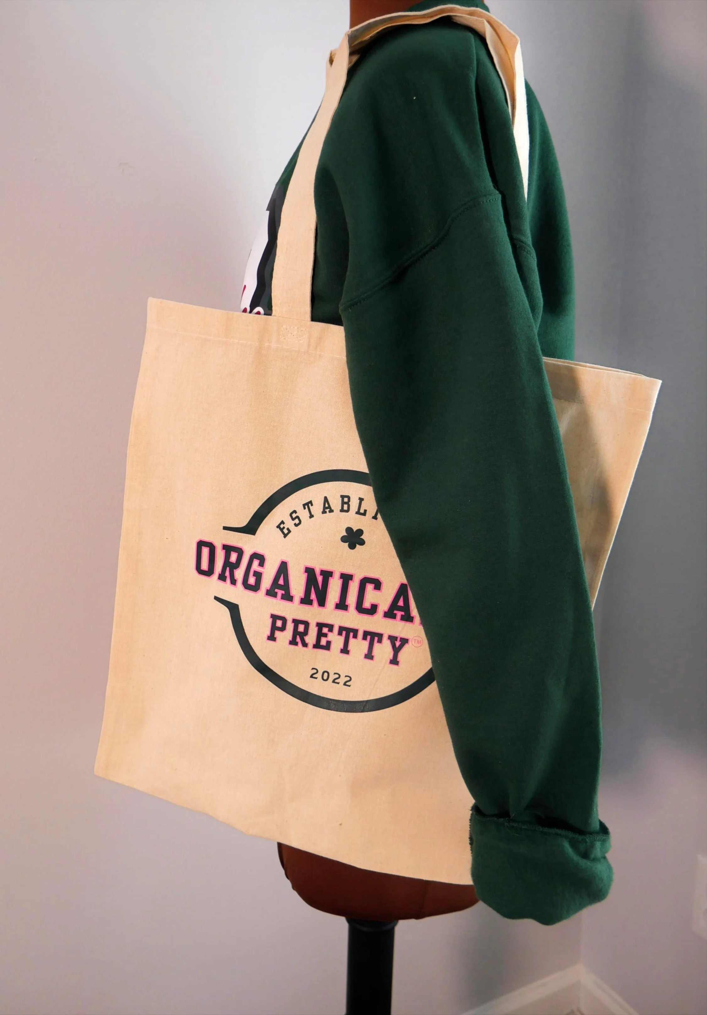 Emblem Canvas Tote