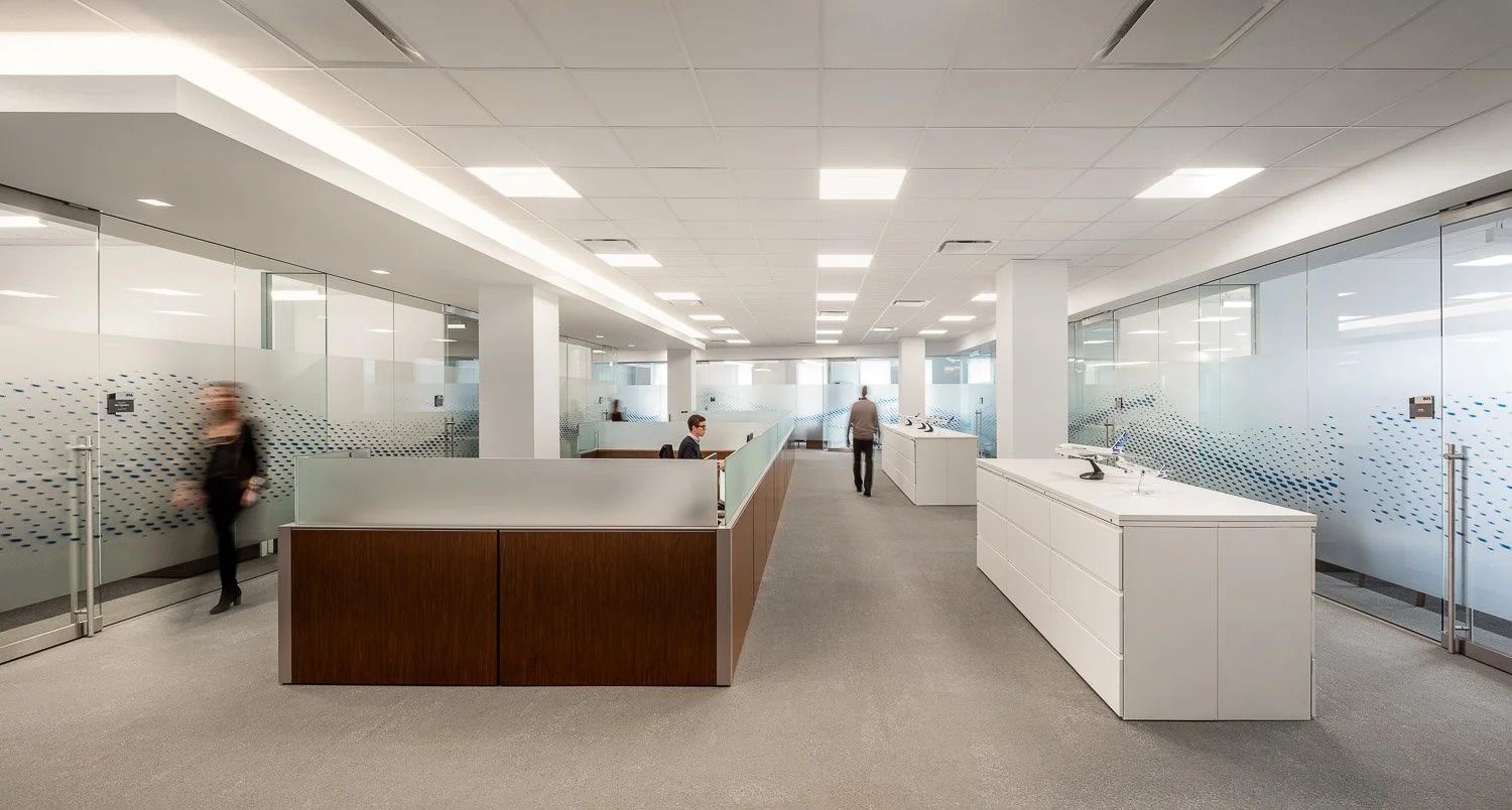 Adjacent office areas provide additional space for government relations personnel as well as hosting visitors from other locations or partner organizations.