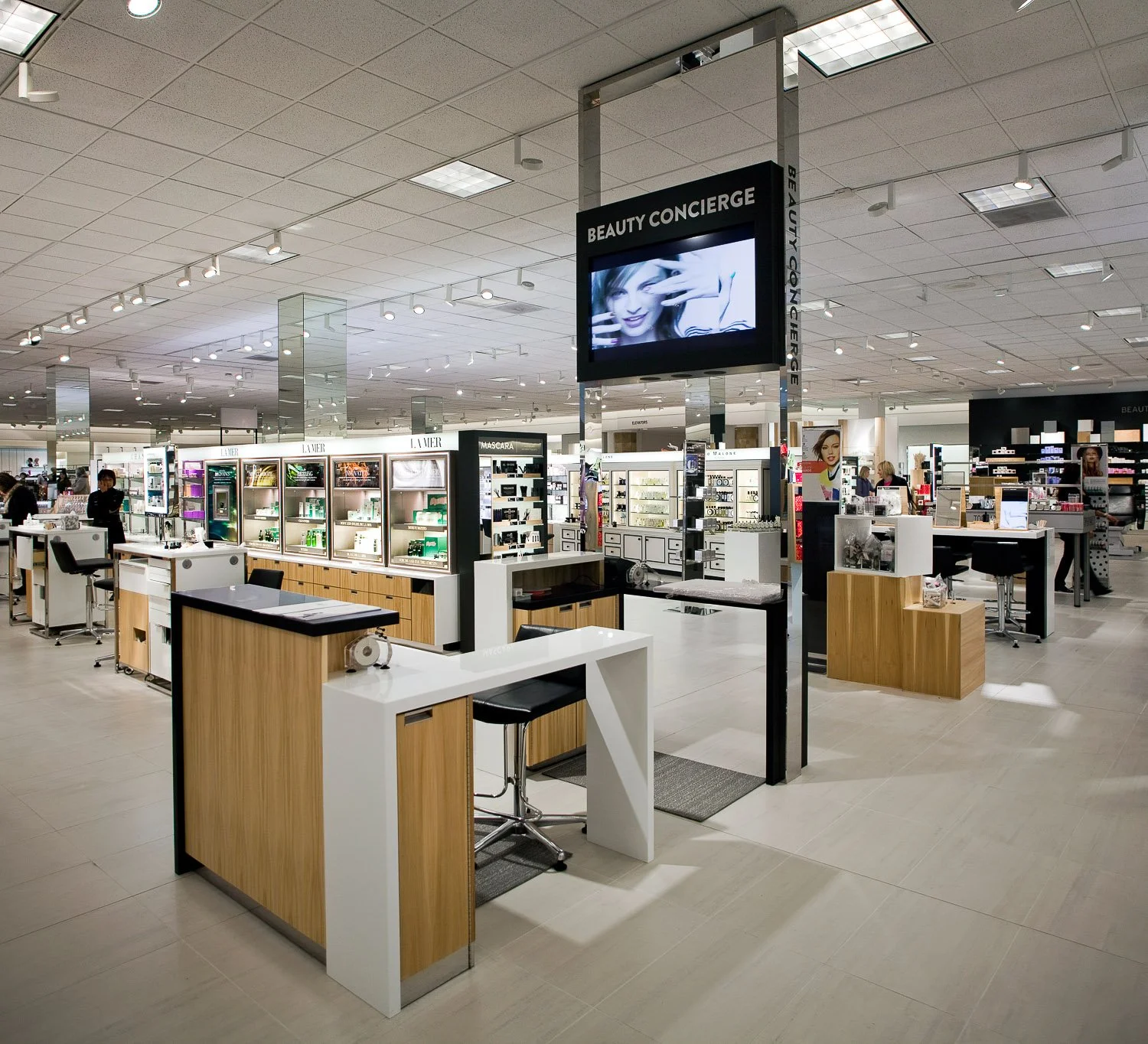 Nordstrom beauty concierge service area