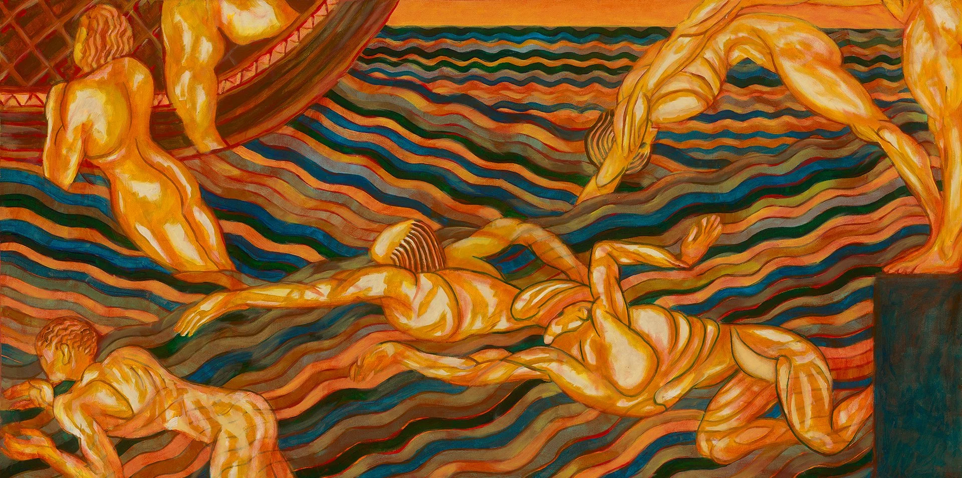 Study after Duncan Grant, Bathing