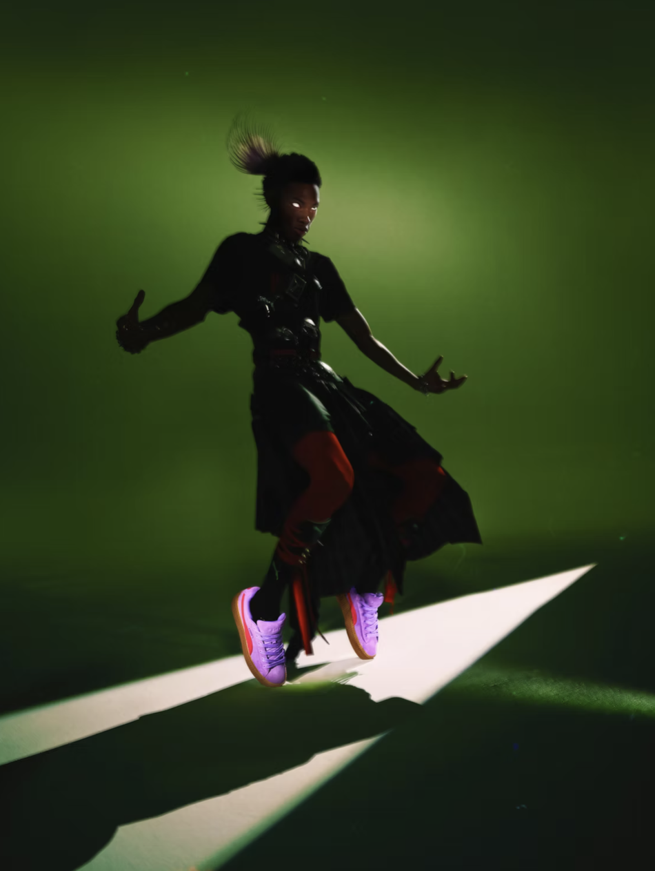 Fenty x Puma Creeper AW 23, Lead Styling Assistant to Savannah Baker, Photo by Philipa Price 