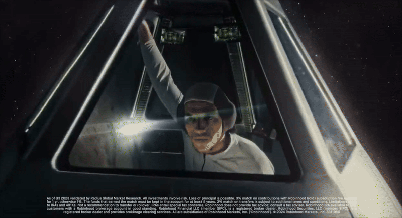 Robinhood 'Get The Most Retirement' Campaign, Assistant Stylist to Savannah Baker, Directed by Feliz Brady