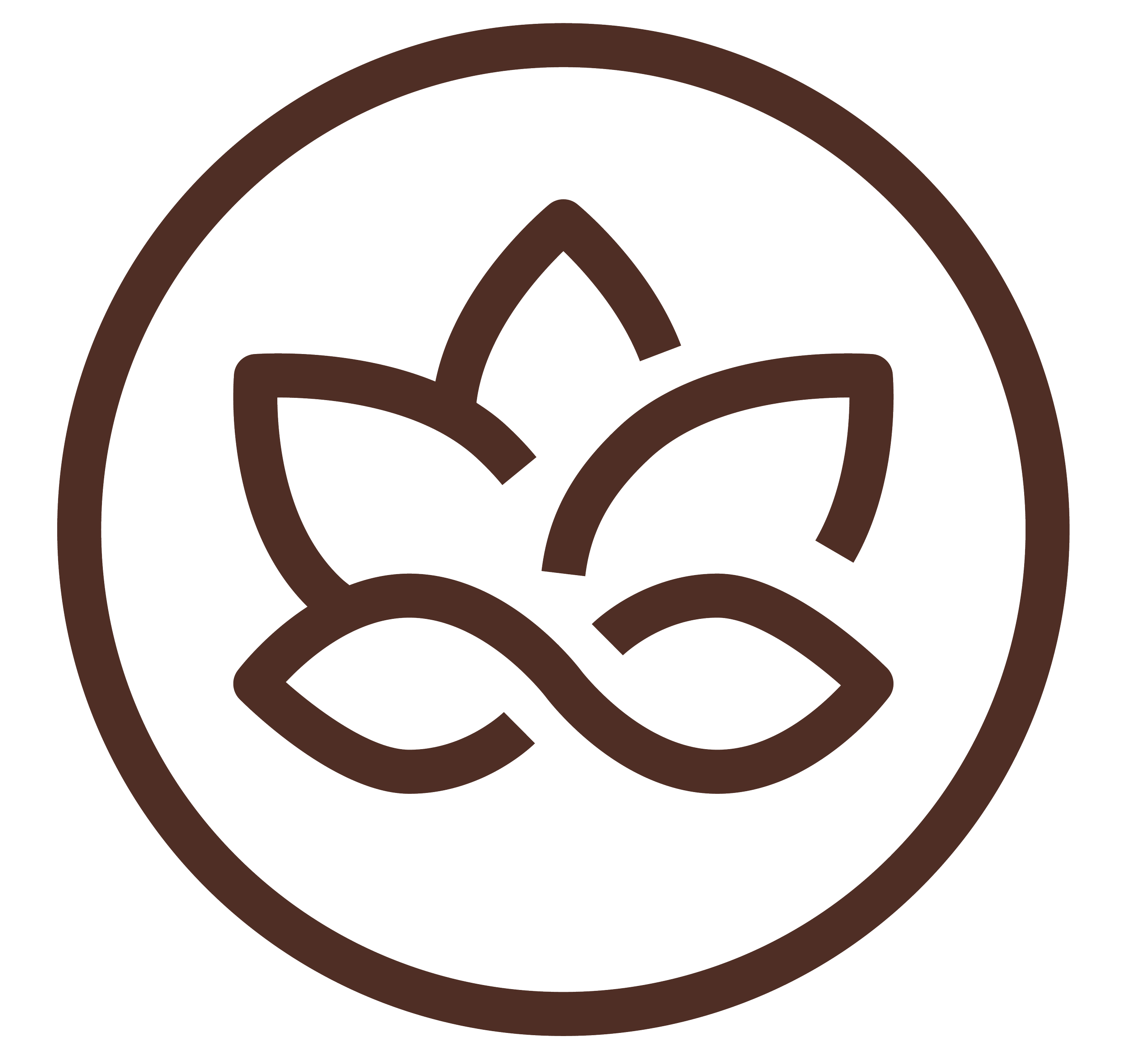 Geometric drawing of an outline square with sections divided by vertical, horizontal, and diagonal lines.