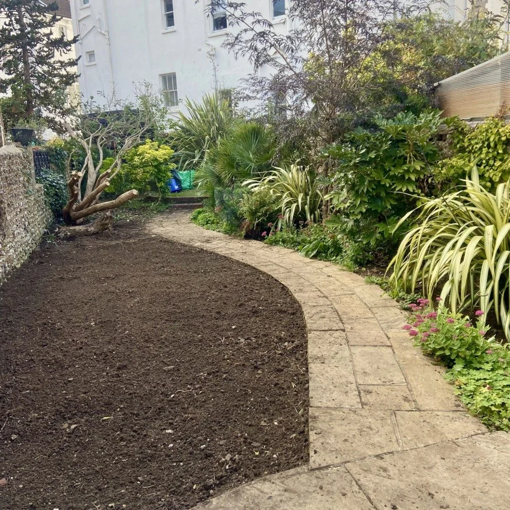 Cleared ready for planting