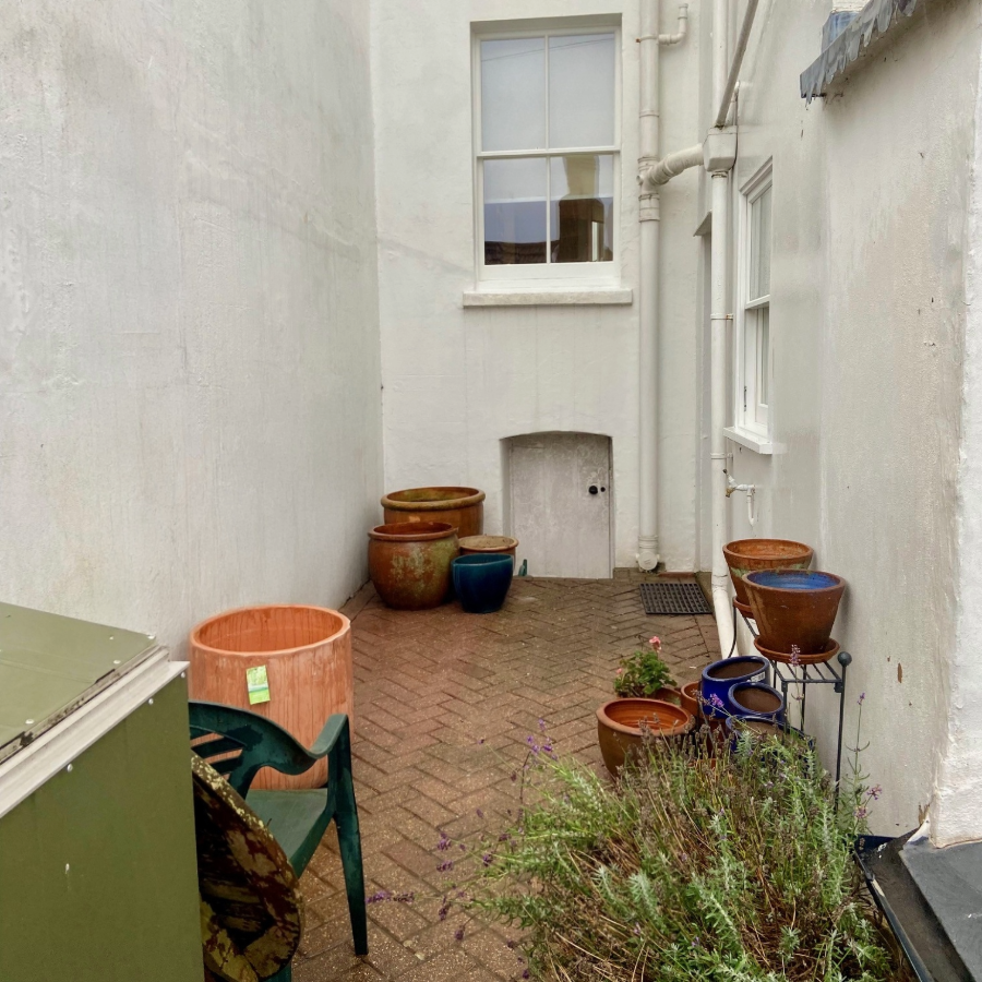 Site cleared and reorganised