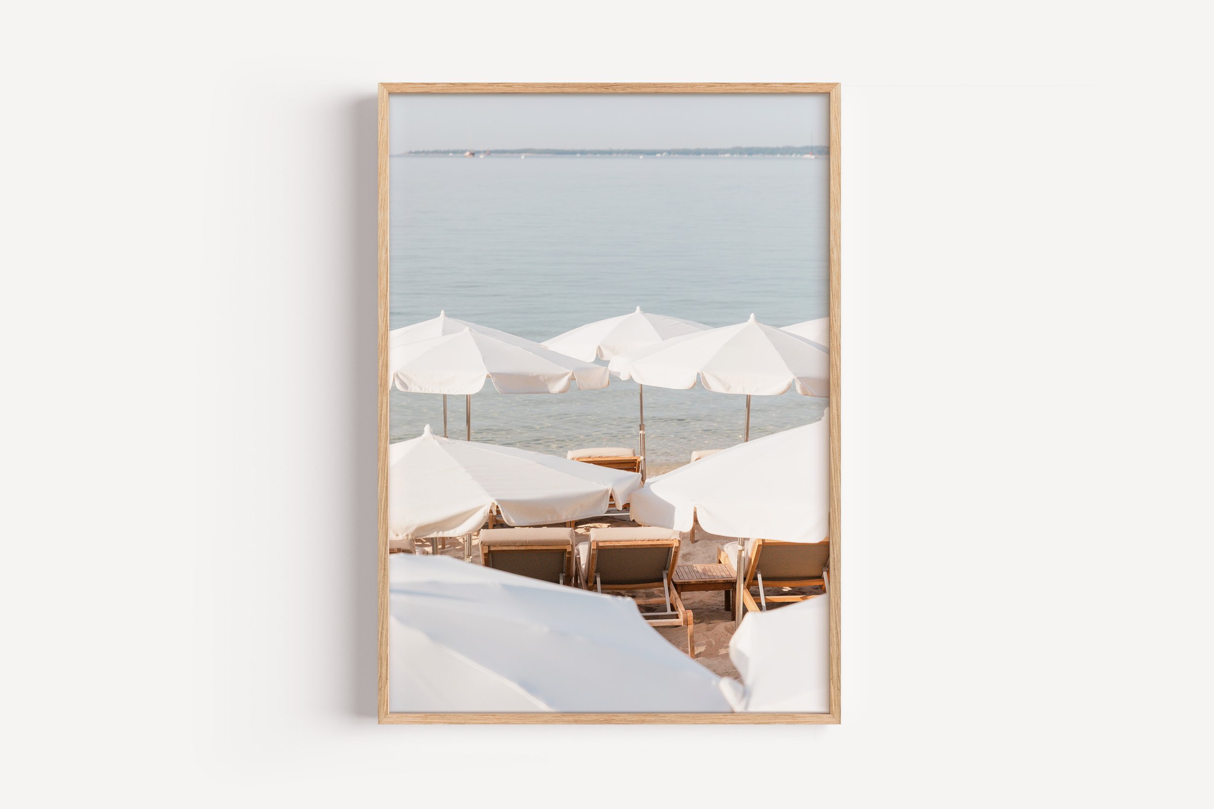 Antibes Beach Digital Print