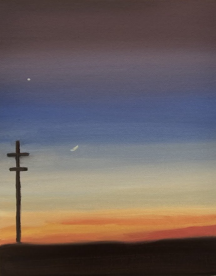 Feels Like Home to Me - 2025 Oil Painting © Kandi Finney Art 