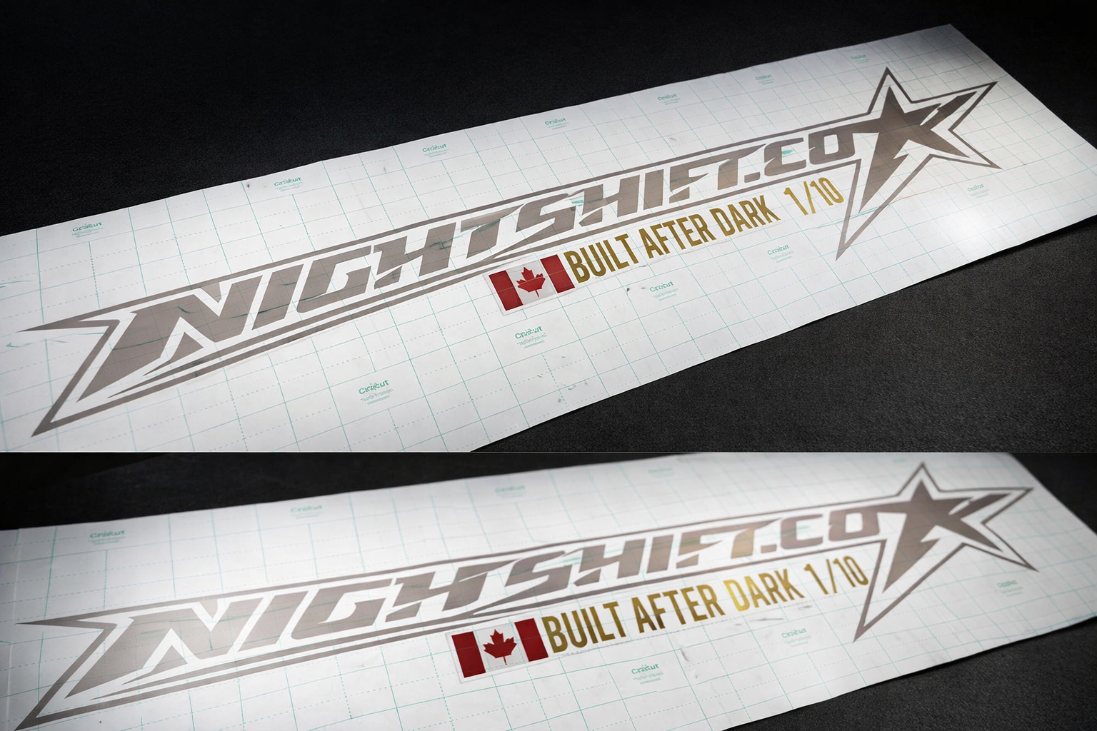 Limited Edition 'Built After Dark' Windshield Banner