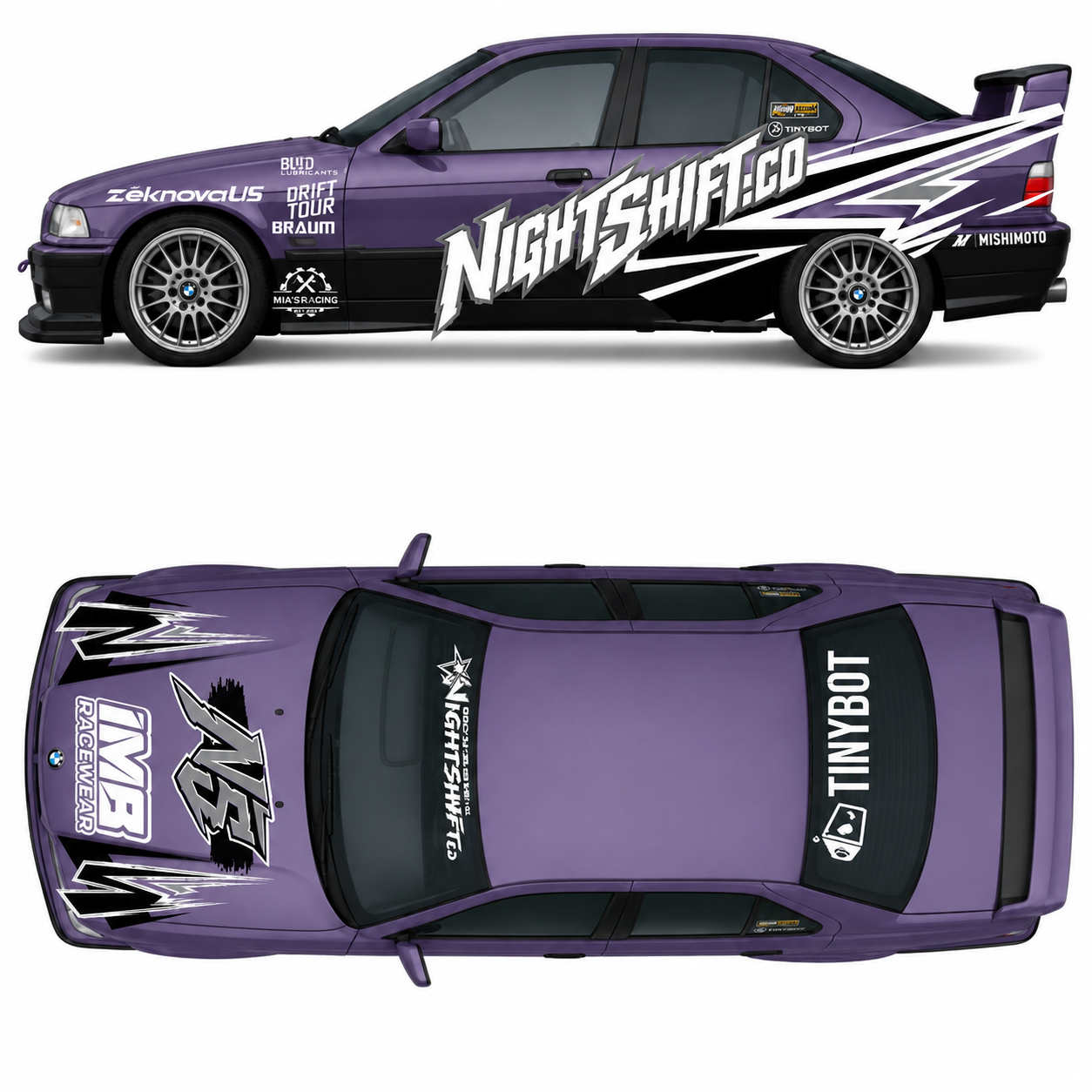 custom nightshift livery