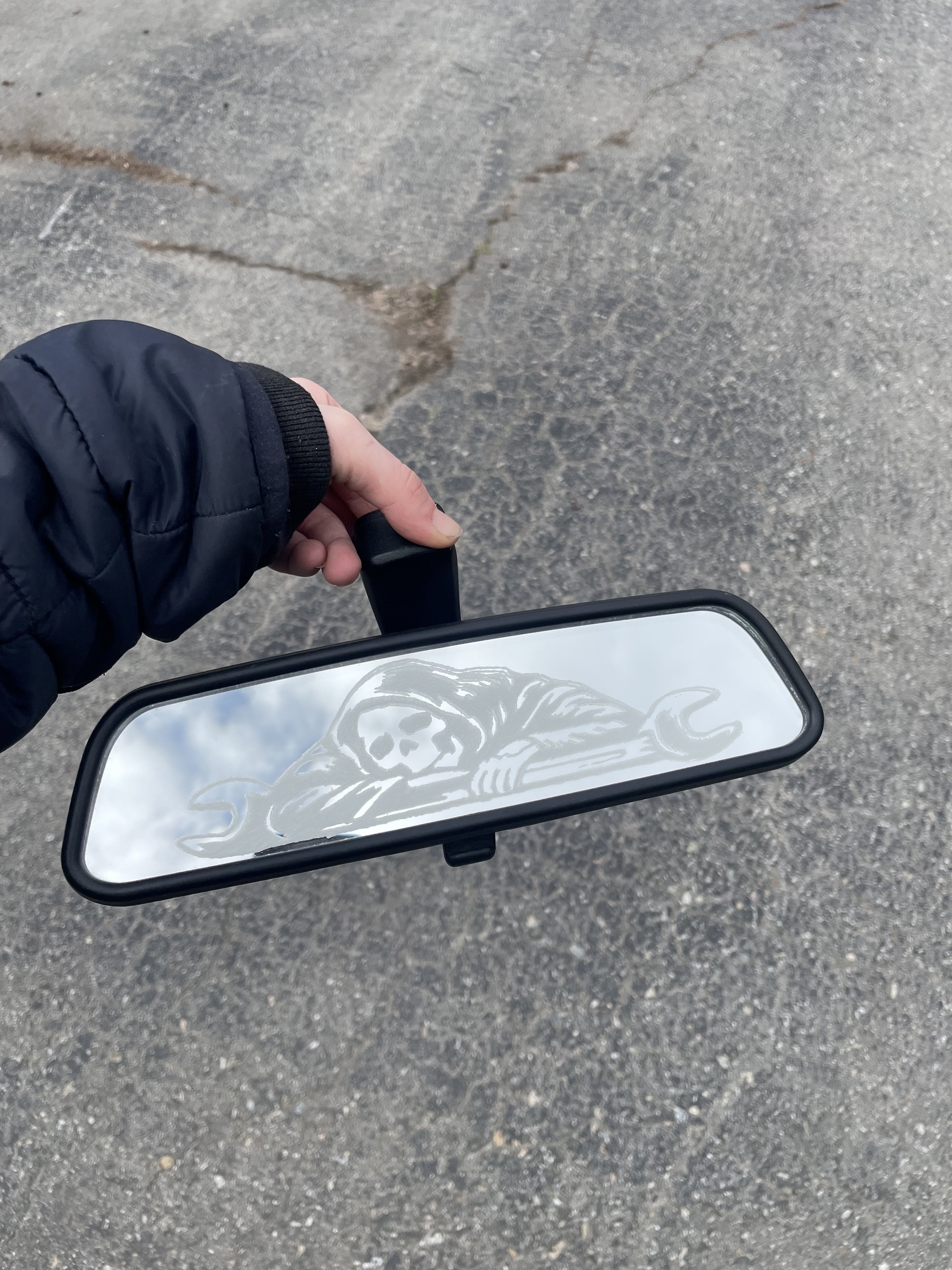 Nightshift  custom engraved mirrors