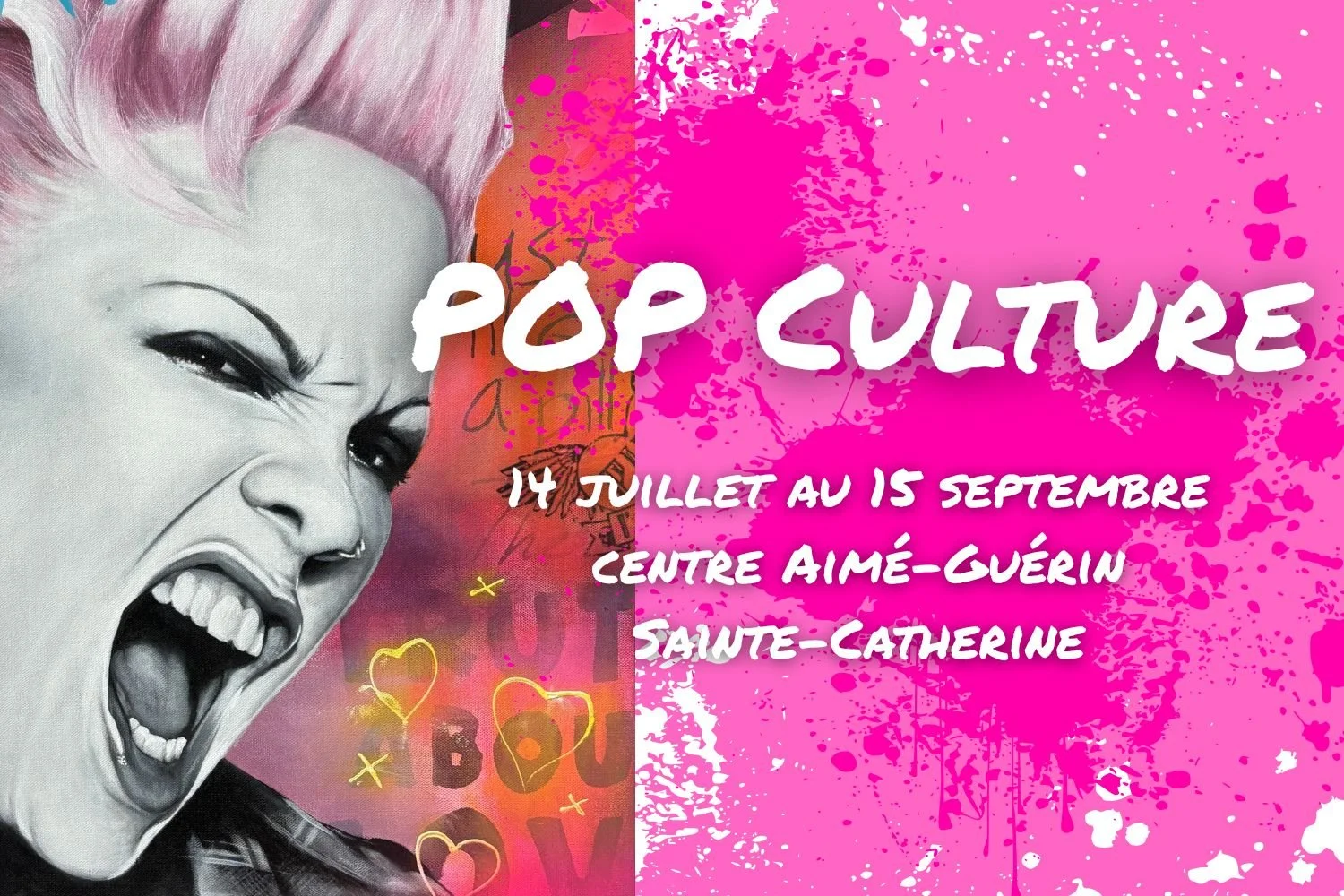 Exposition au Centre municipal Aimé-guérin de Sainte-Catherine