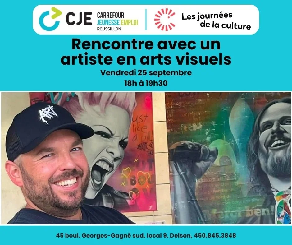 Rencontre avec un artiste en arts visuels