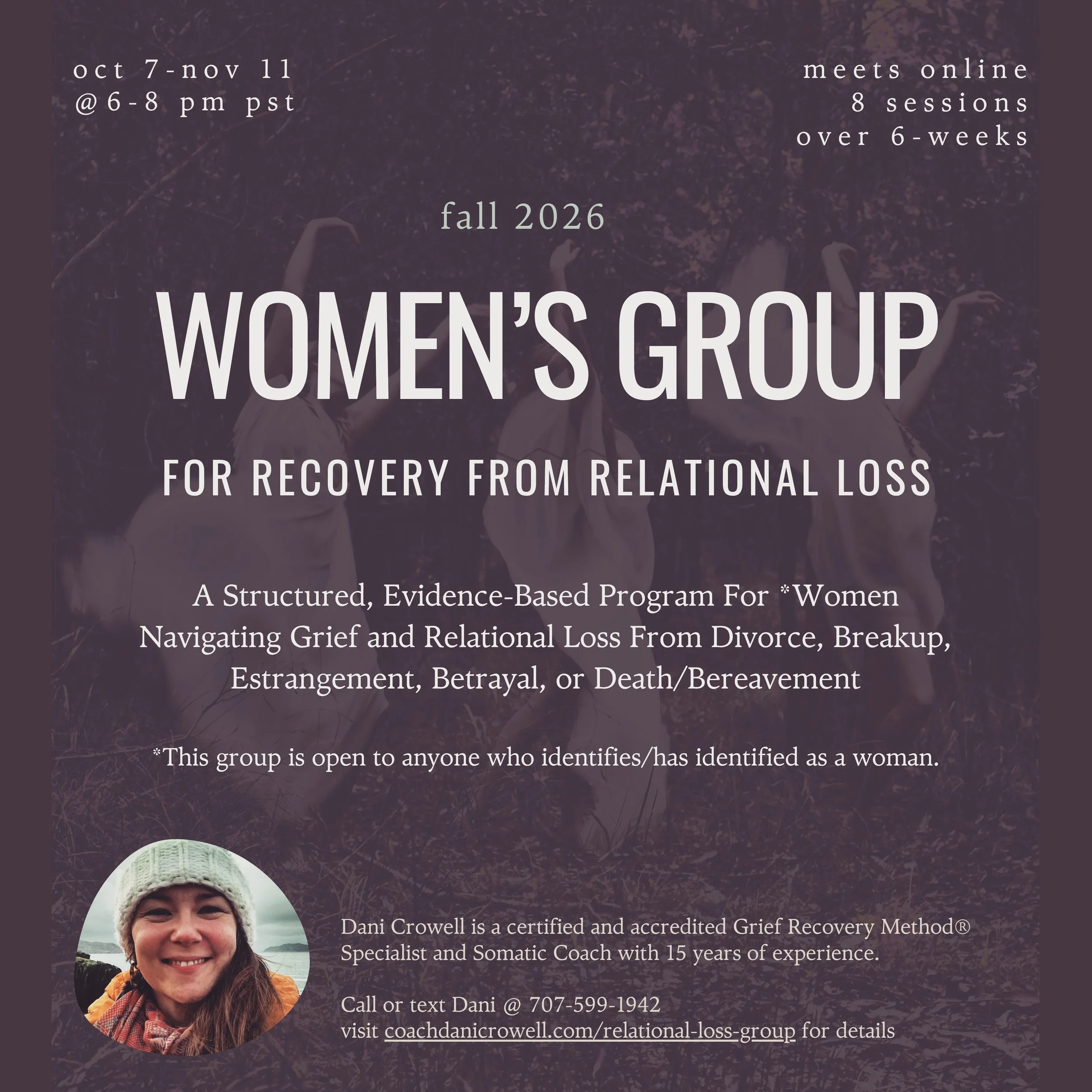 Hi everyone, I&rsquo;m offering a small-group online Relational Loss Group for Women this fall. It&rsquo;s for women who are navigating the loss of an important relationship. This is the inaugural offering of this group, so I&rsquo;m offering it at a