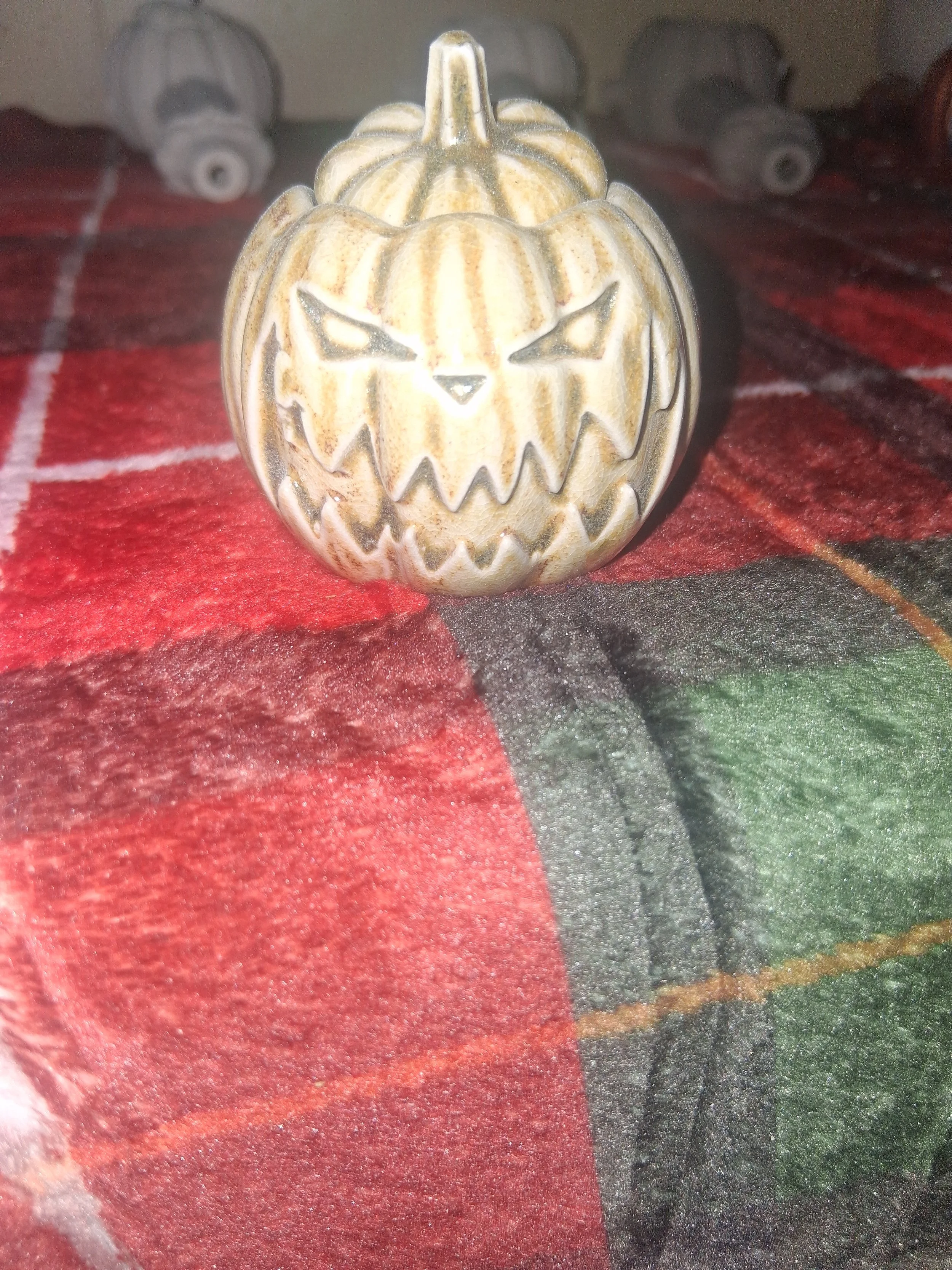Aged Jack-o'-lantern