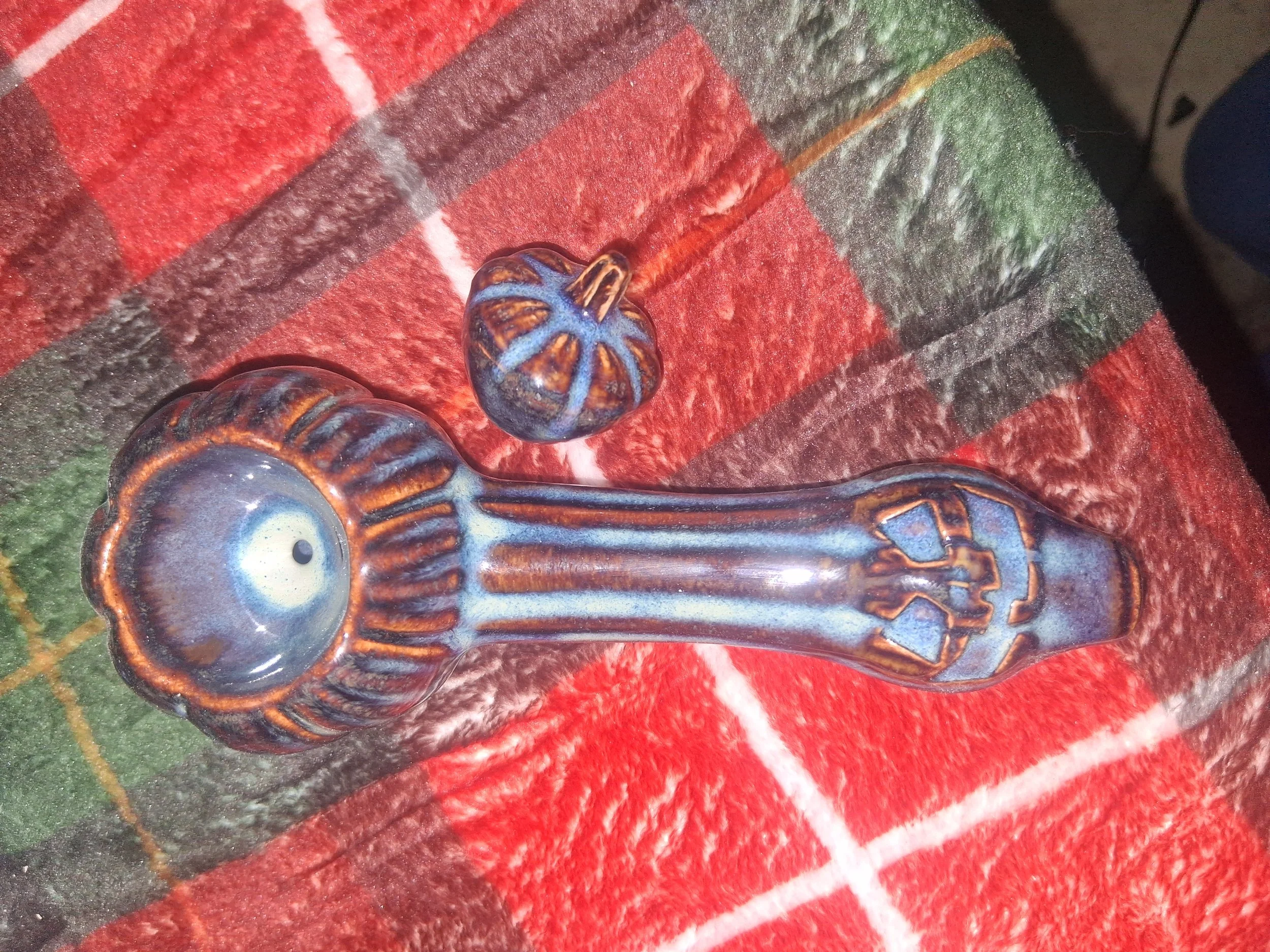 Oil Slick Jack-o'-Lantern