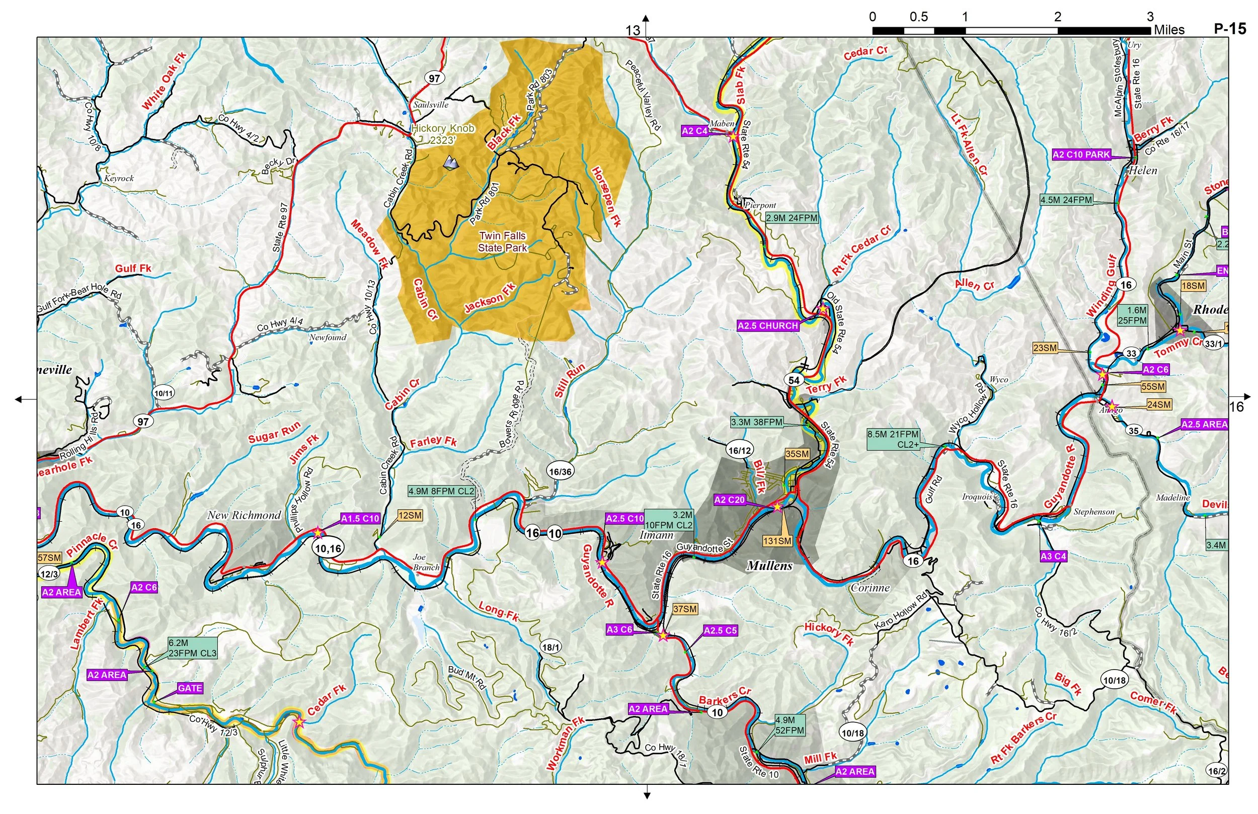 GUYANDOTTE AND TWELVEPOLE WATERSHEDS sample page