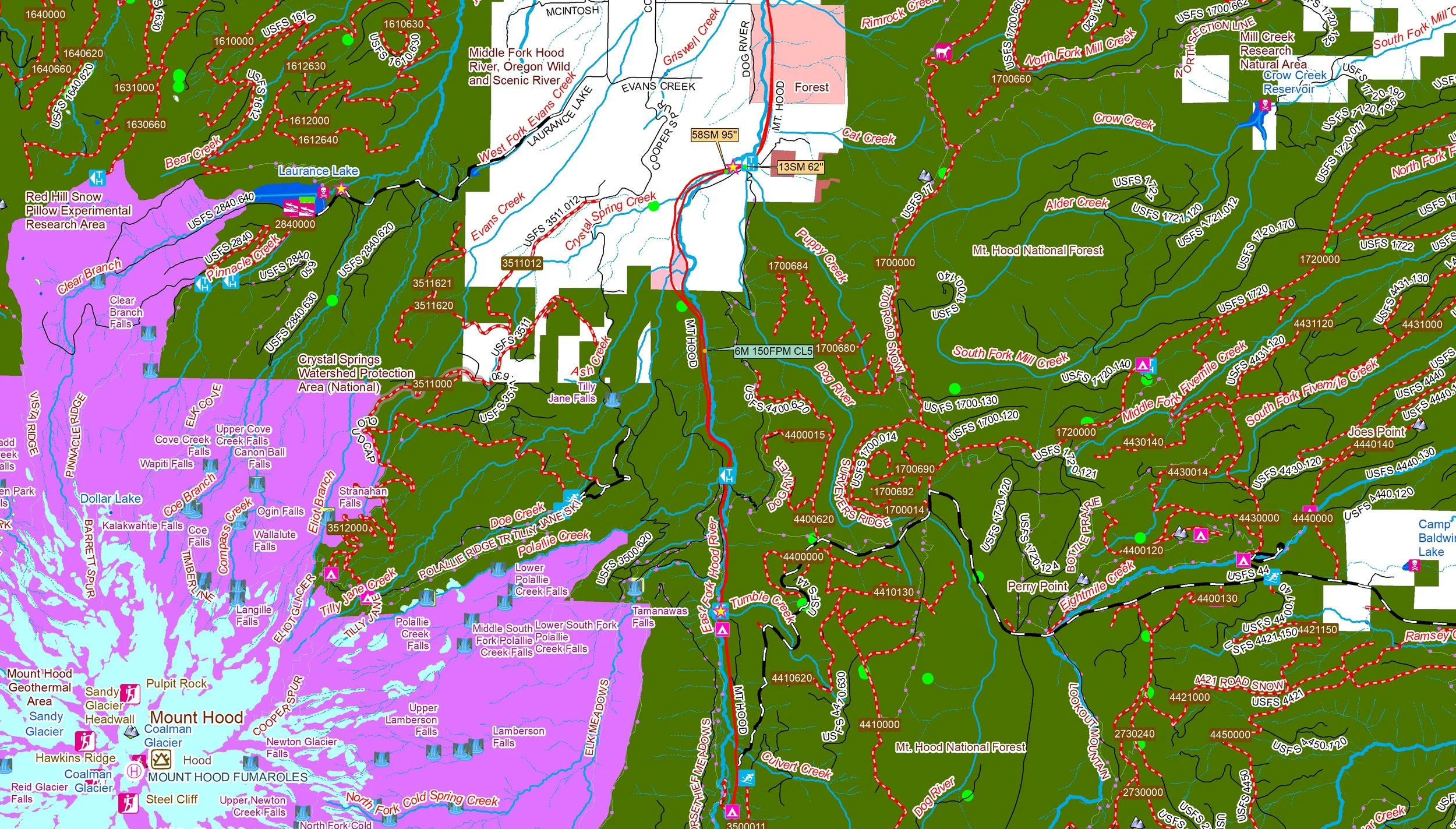Northwest Oregon sample
