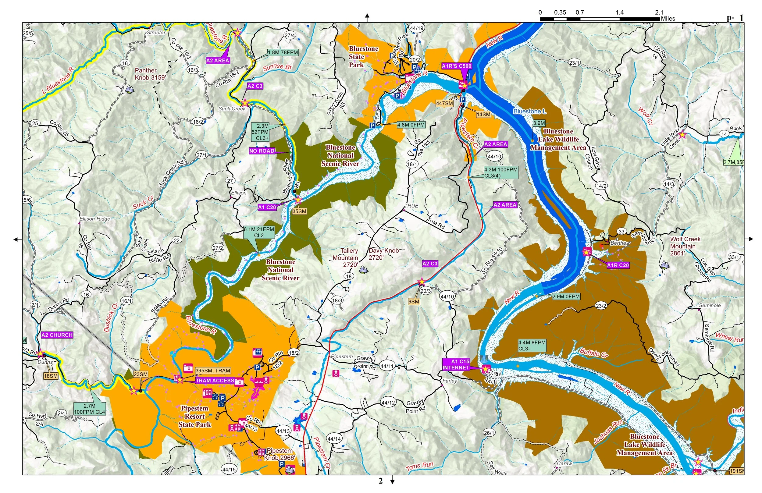 LOWER NEW AND UPPER KANAWHA SAMPLE PAGE