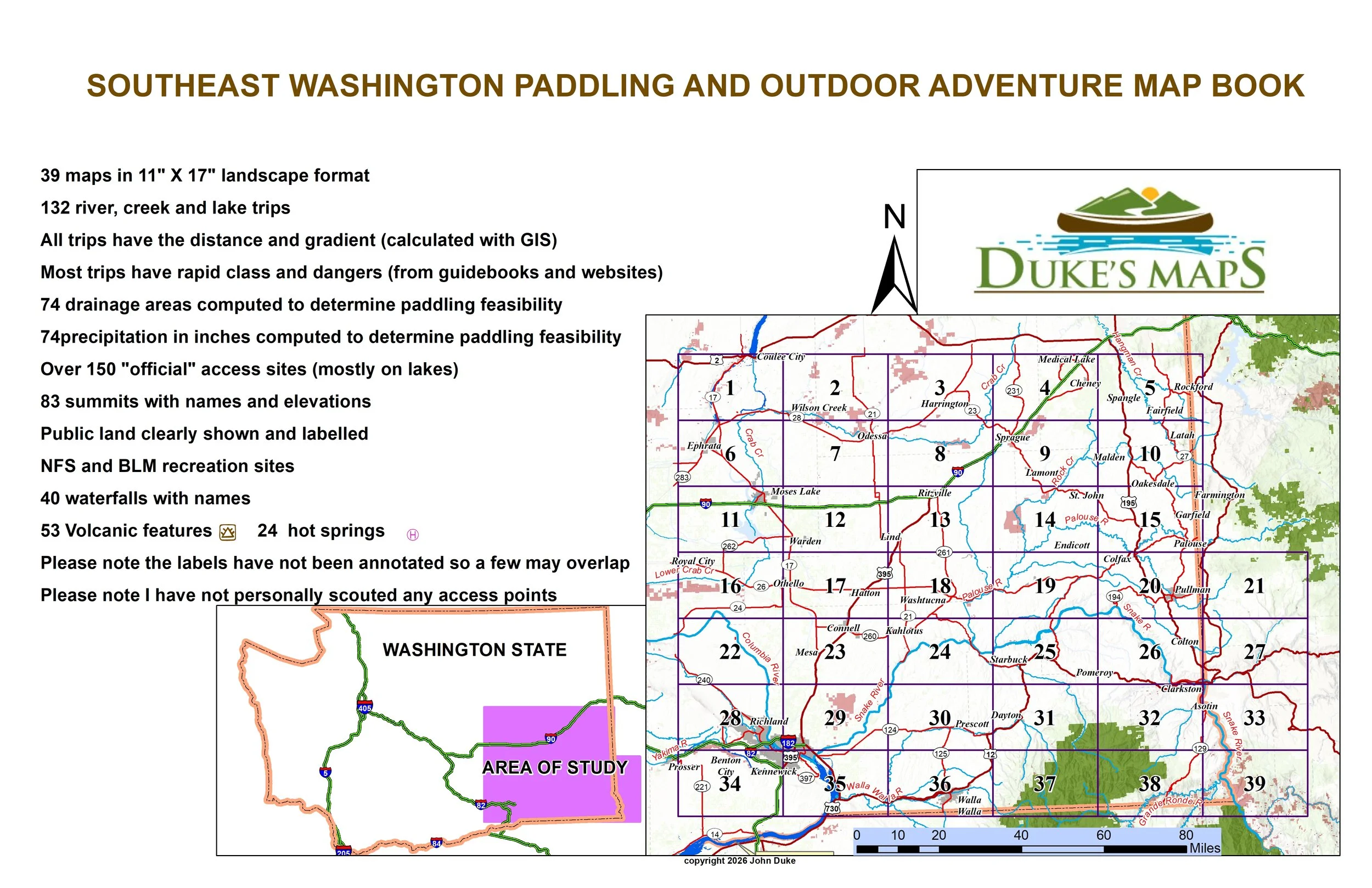 SOUTHEAST WASHINGTON PADDLING COVER PAGE