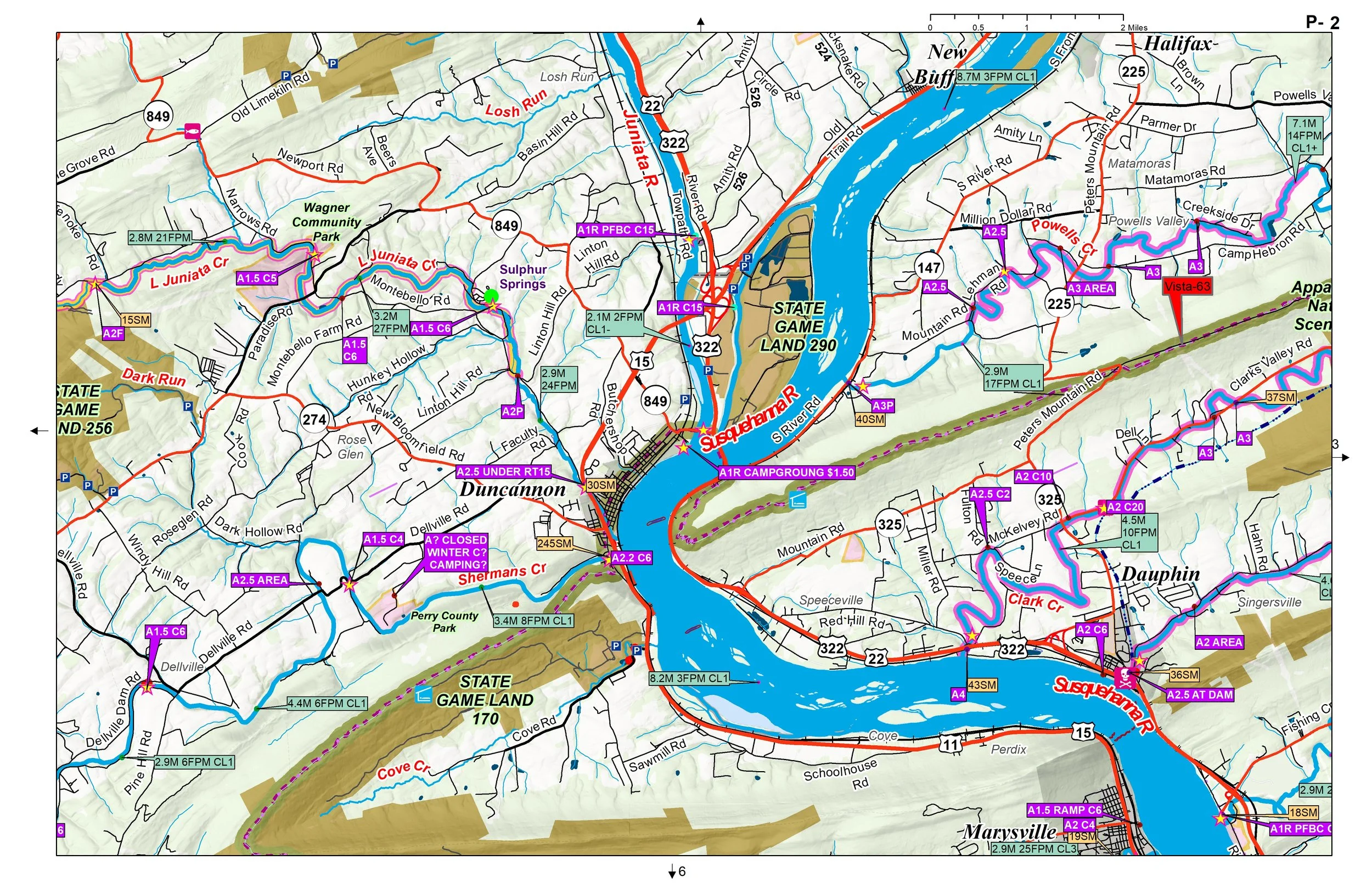 LOWER SUSQUEHANNA RIVER SAMPLE PAGE