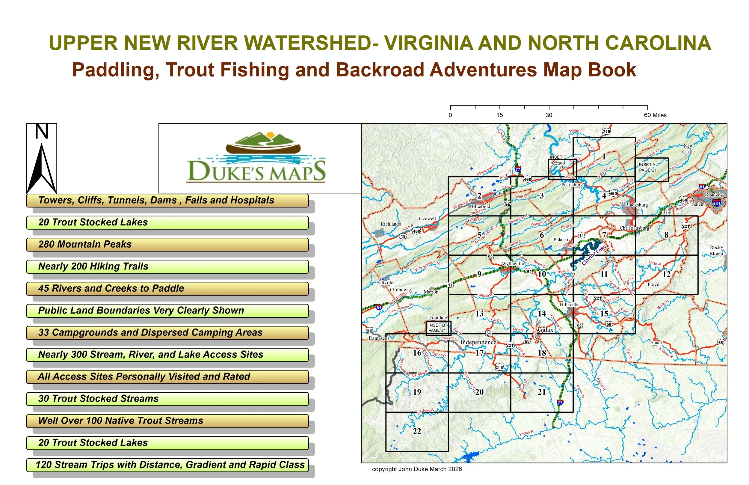 UPPER NEW RIVER WATERSHED- VIRGINIA AND NORTH CAROLINA