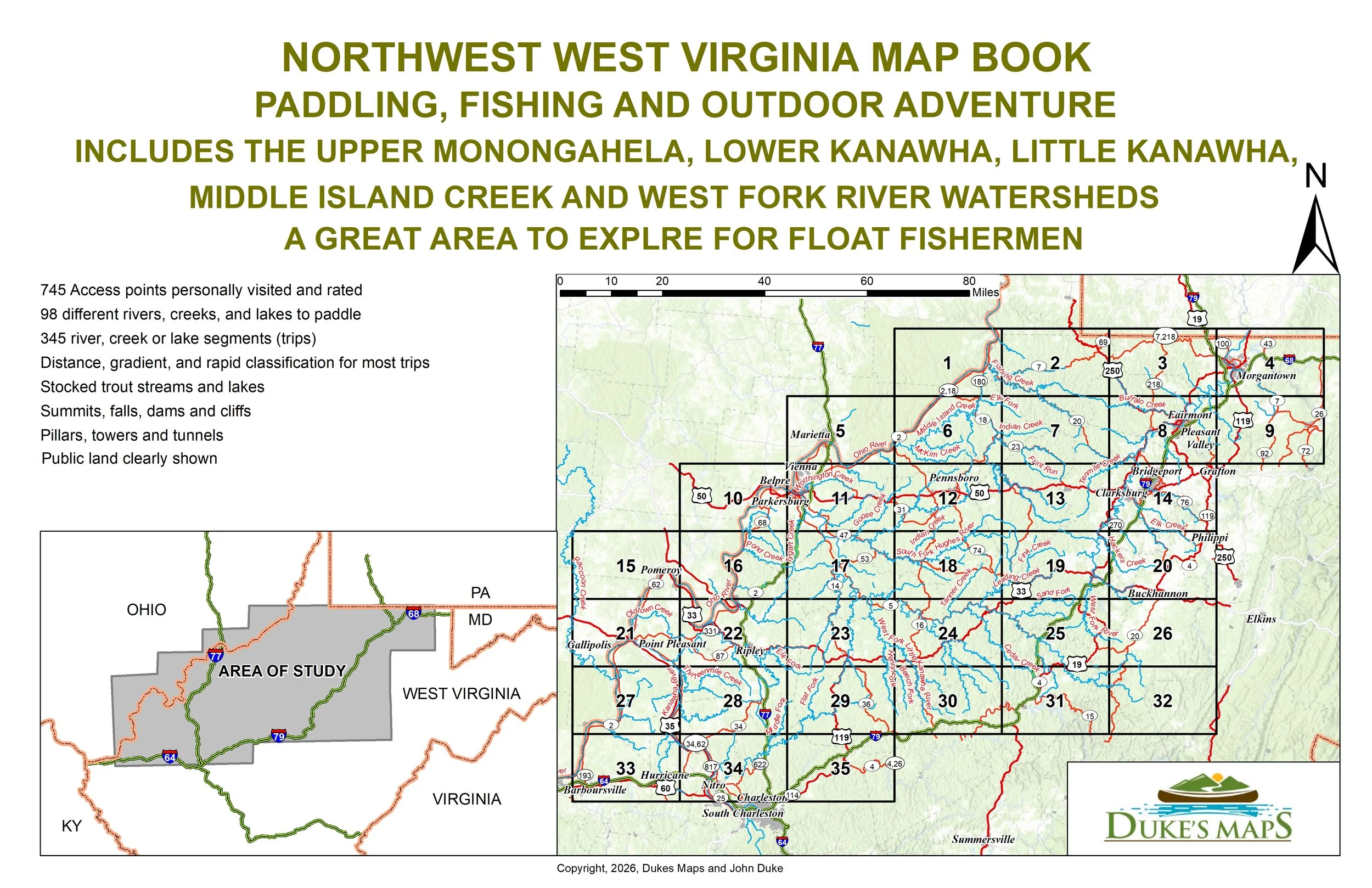 NORTHWEST WEST VIRGINIA MAP BOOK