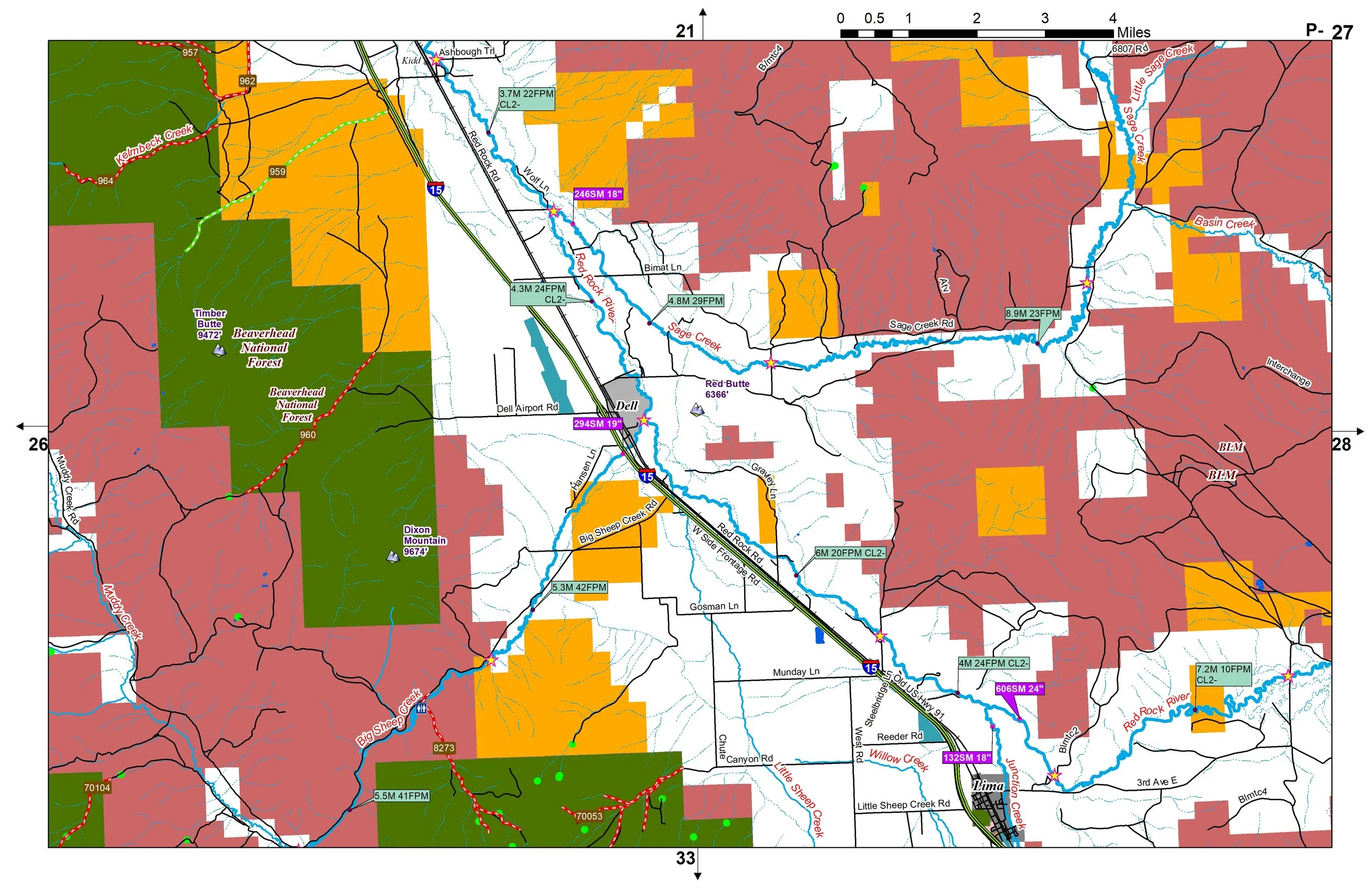 SOUTHEAST IDAHO SAMPLE MAP