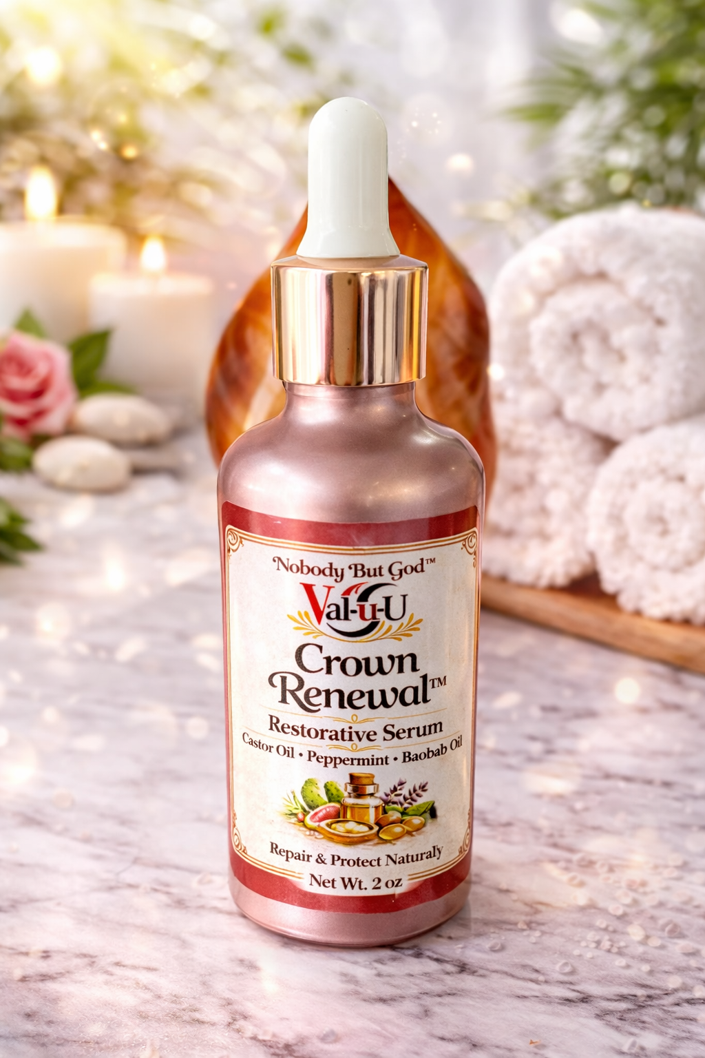 Crown Renewal Healing Hair serum 2oz