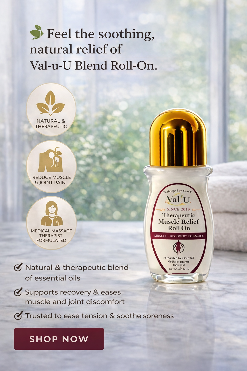 Natural Pain Relief Roll-On