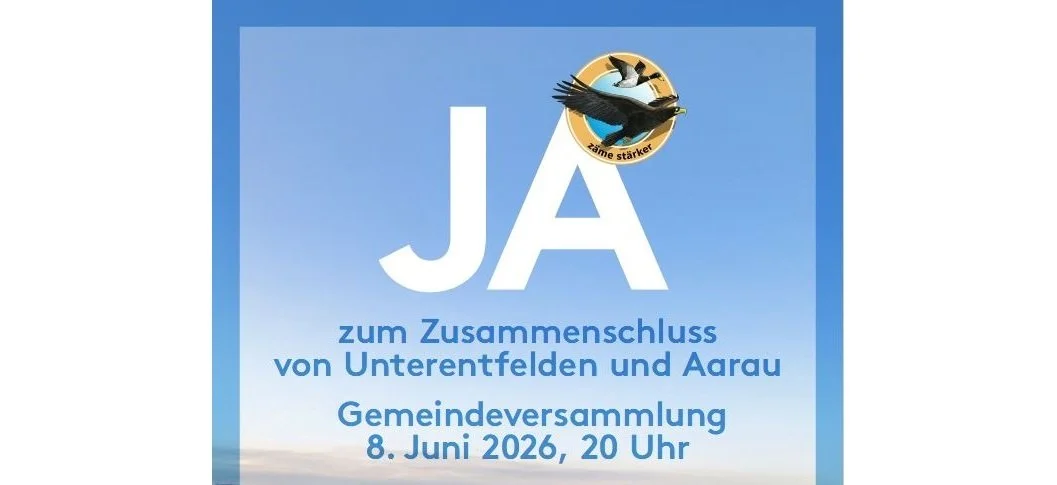 Plakat Gemeindeversammlung