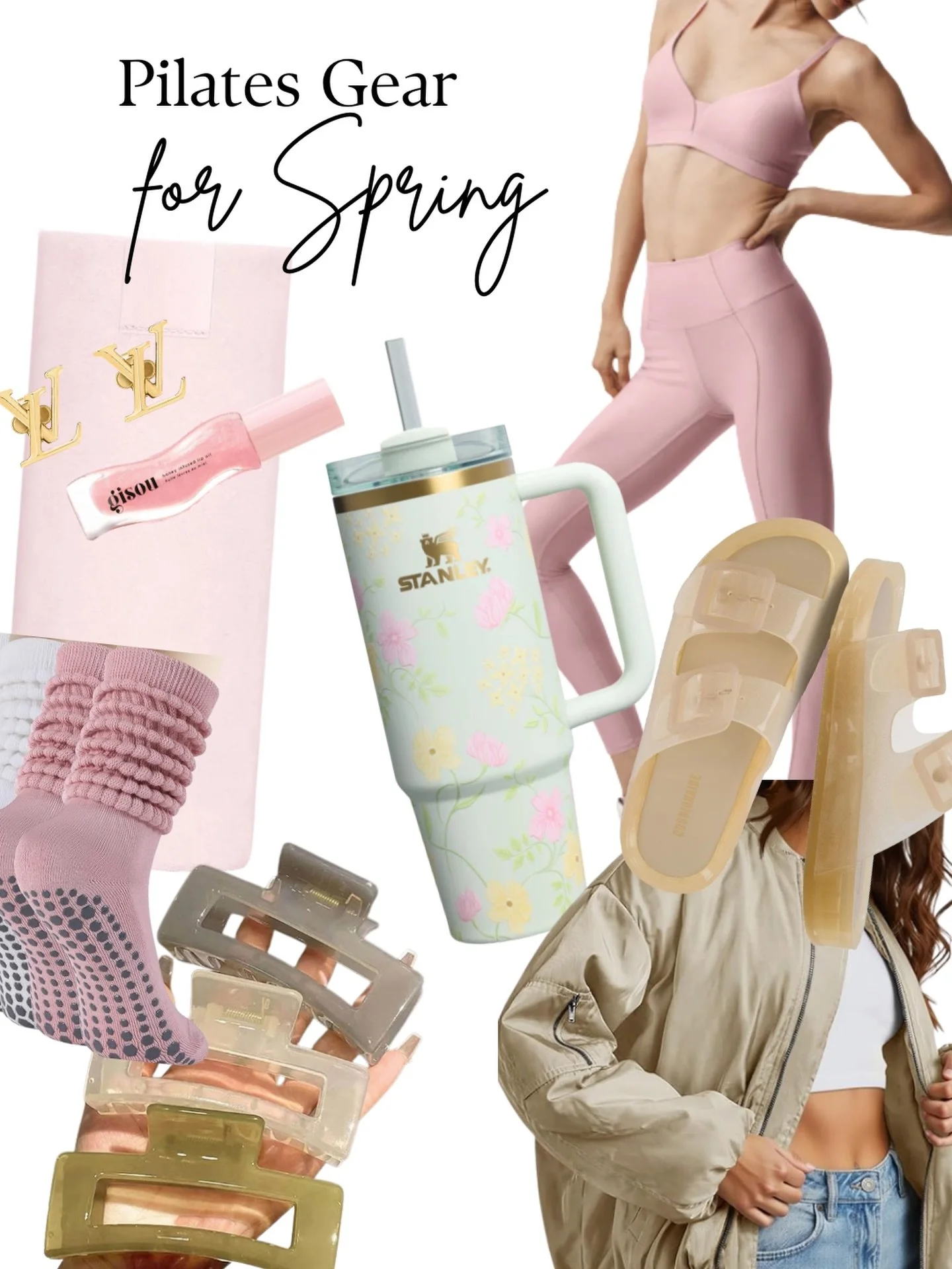 On the reformer this spring, it&rsquo;s all about how it feels and the details that elevate it ✨

My current studio lineup is equal parts function and aesthetic&hellip; because both matter this season.

&bull; @aloyoga airlift leggings that actually 