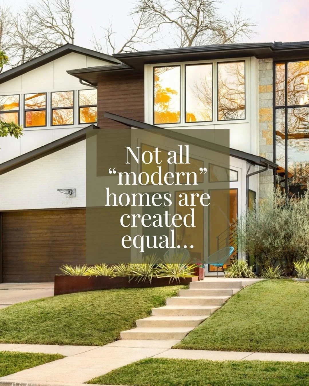 This Lakewood modern gets it right.

Clean lines, but still warm.
Open, but still intentional.

Every space actually makes sense for how you live today.

The kitchen anchors the home (as it should), the primary suite feels like a true reset, and upst