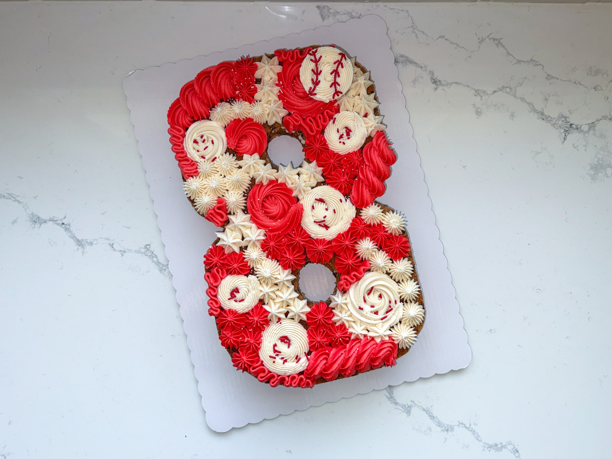 Cookie Cake - Letters & Numbers